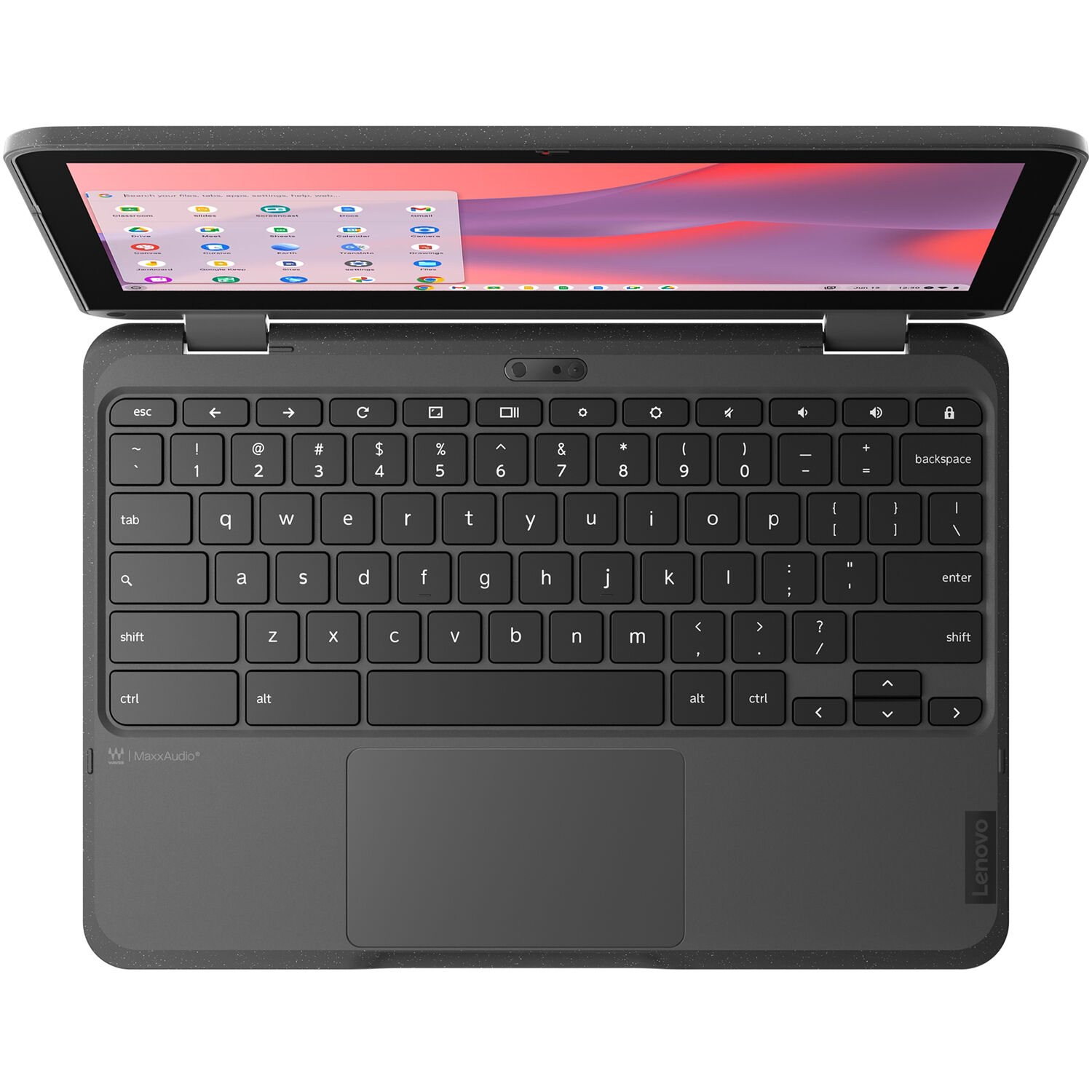 Lenovo 500e G4s Chromebook with 11.6-inch touchscreen, Intel N100, and dual cameras — view 7