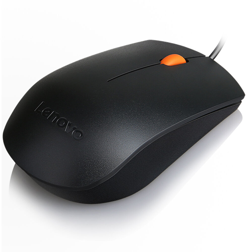 Lenovo 300 USB Combo wired keyboard and mouse set with USB connectivity — view 6
