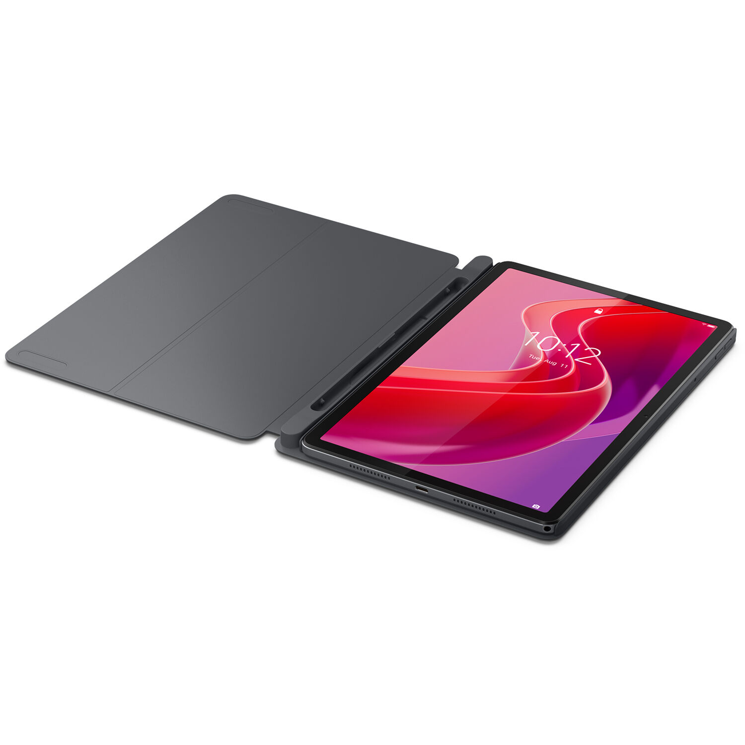Lenovo Tab M11 folio case in Luna Grey for tablet protection — view 4