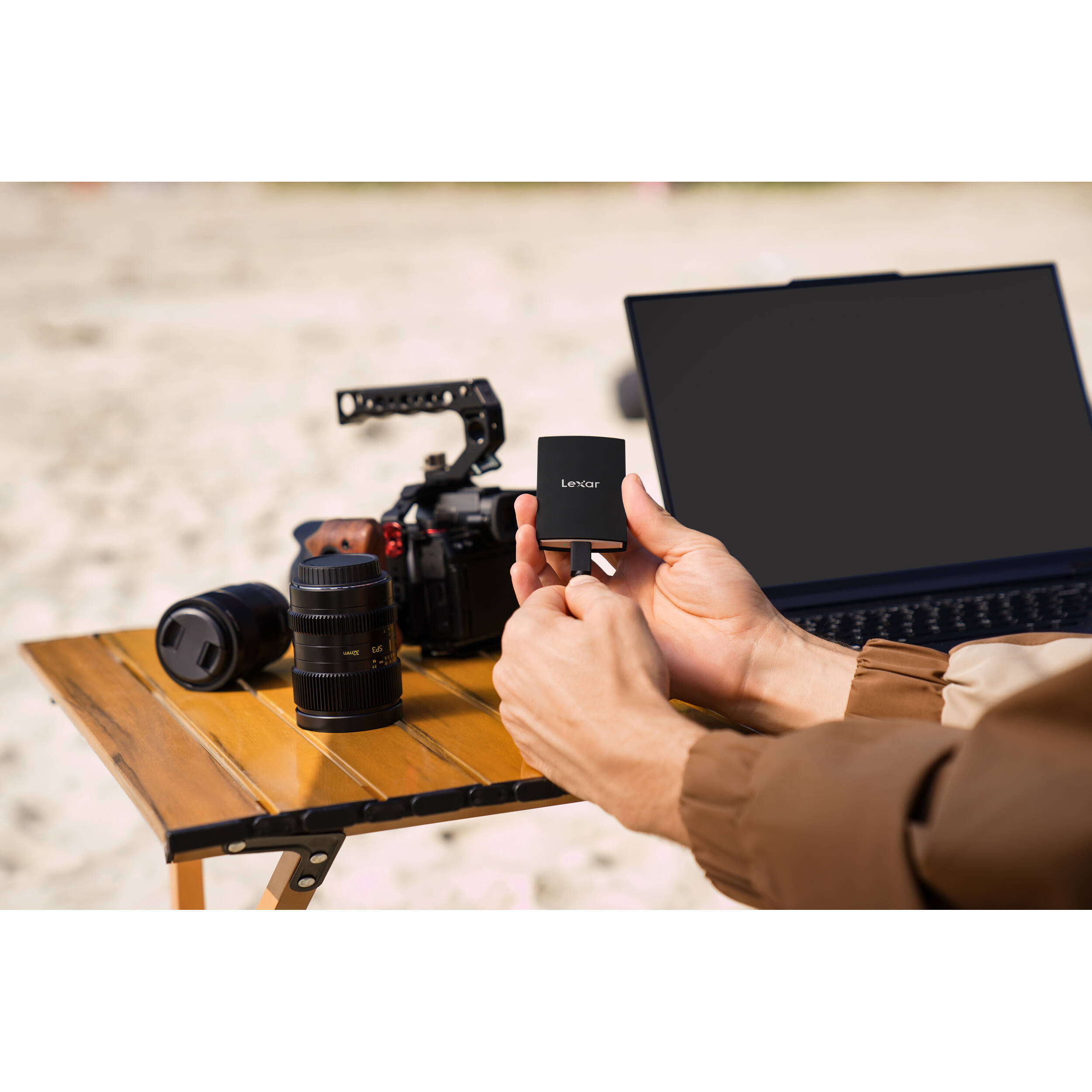 Lexar ARMOR 700 1TB portable SSD with USB 3.2 Gen 2 external storage — view 4