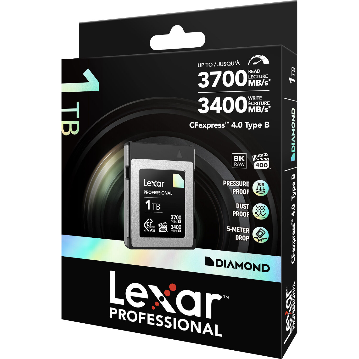 LEXAR, PROFESSIONAL CFEXPRESS CARD, 1TB TYPE B CARD, DIAMOND SERIES — view 12