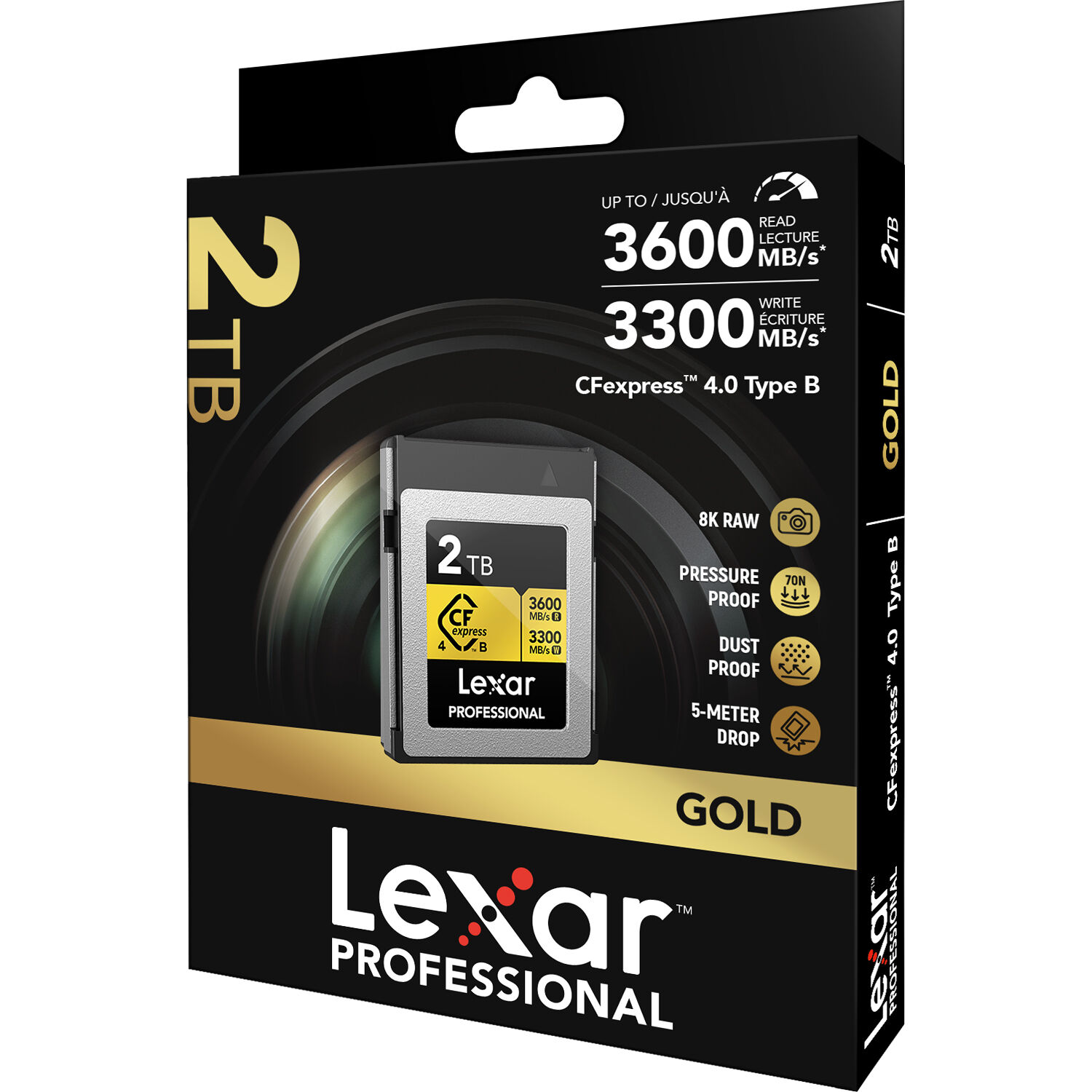 LEXAR, PROFESSIONAL GOLD CFEXPRESS, 2TB, 4.0 TYPE B CARD — view 13