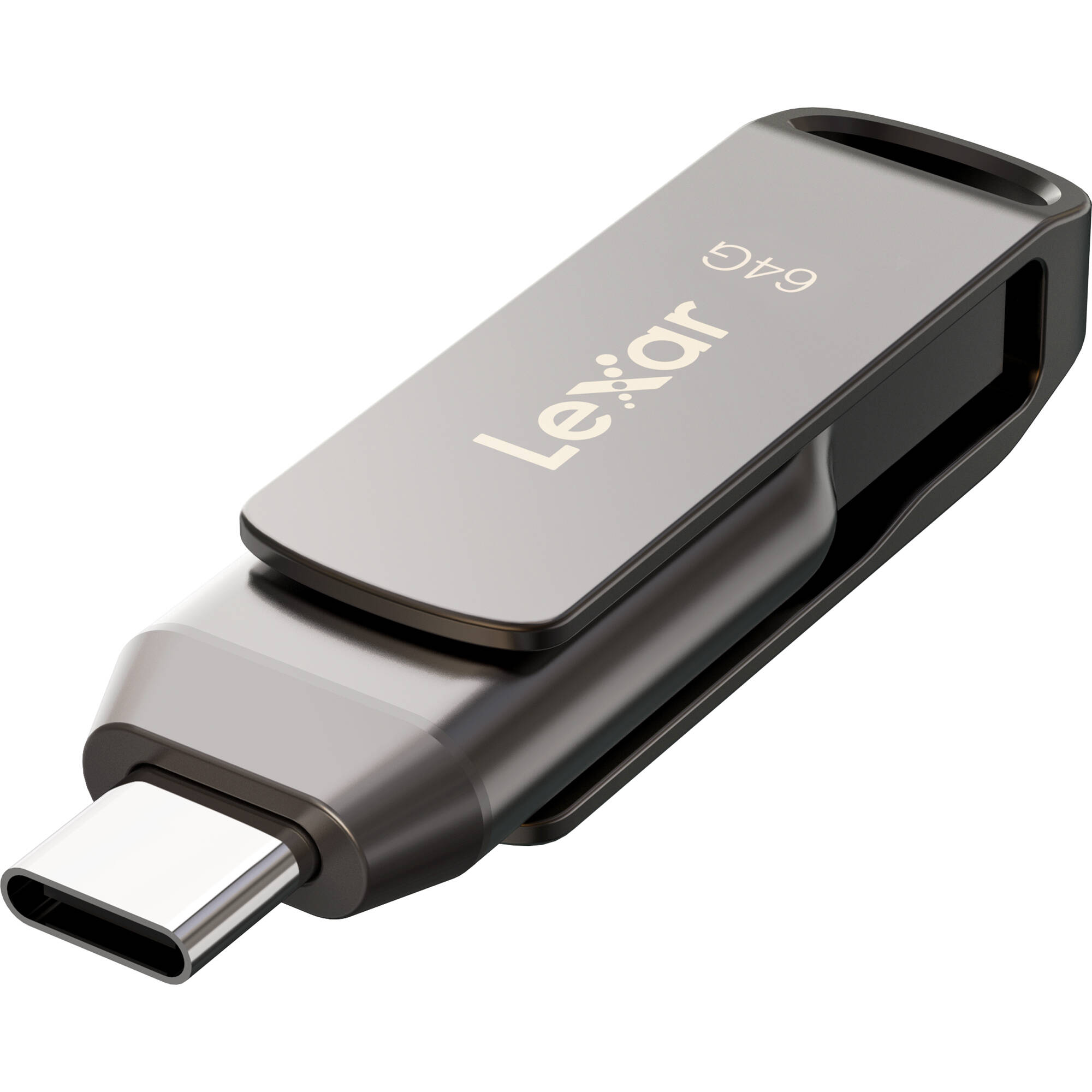 Lexar JumpDrive D400 64GB USB 3.1 flash drive portable storage device — view 8