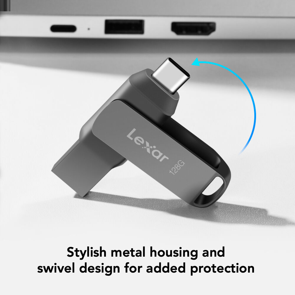 LEXAR, 256GB JUMPDRIVE, D400, USB 3.1 FLASH DRIVEFLASH DRIVE — view 5