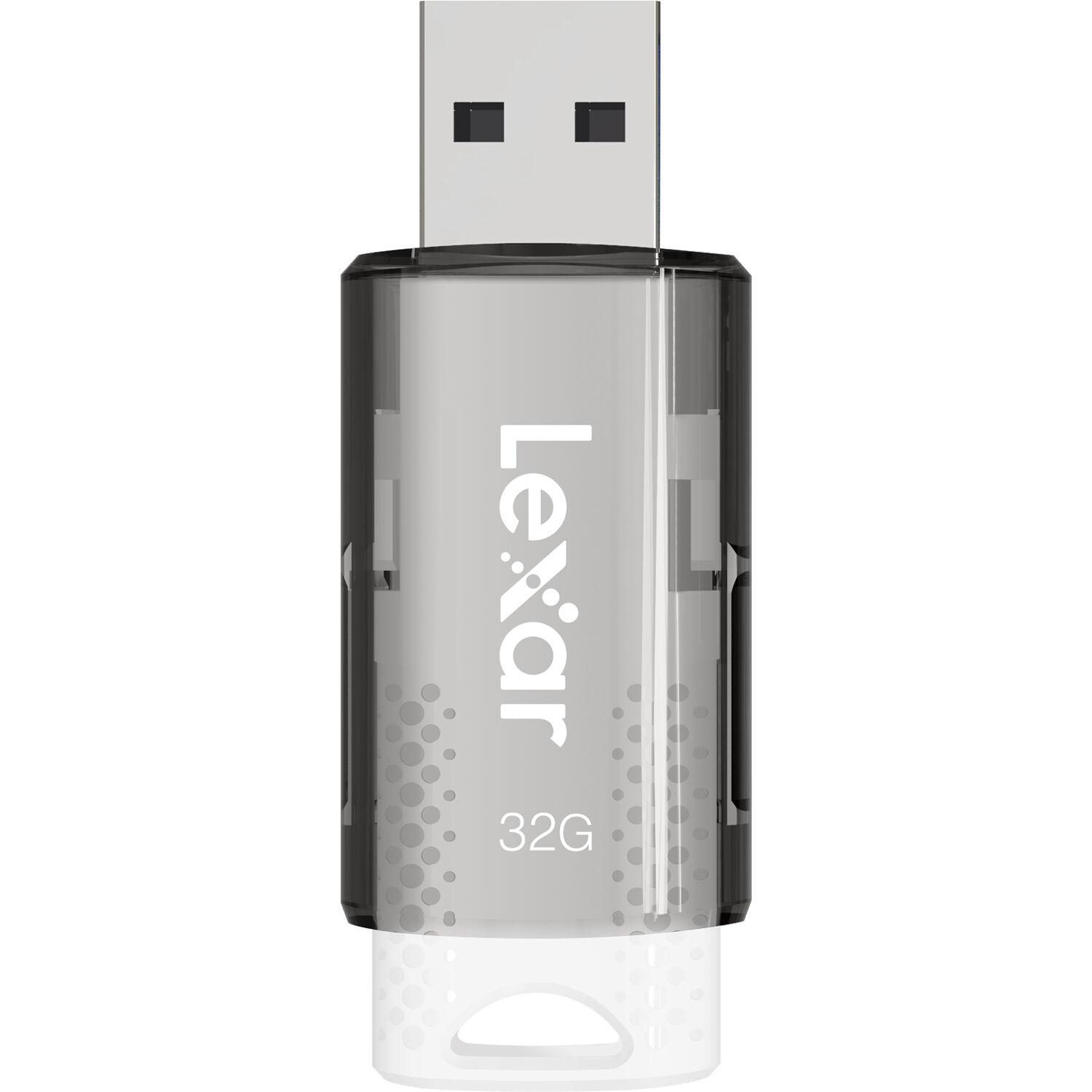 Lexar, 32gb Jumpdrive, S60, USB 2.0, Flash Drive, W/ Cap, White/Blackw/ Cap, Whi
