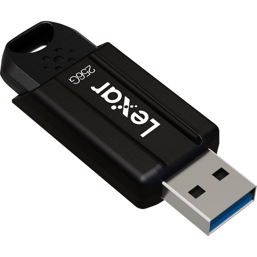 LEXAR, 256GB JUMPDRIVE, S80, USB 3.1, FLASH DRIVE, BLACKFLASH DRIVE, BLACK — view 7
