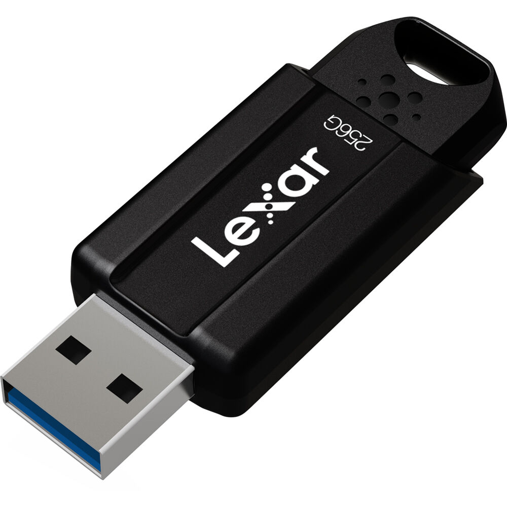 LEXAR, 256GB JUMPDRIVE, S80, USB 3.1, FLASH DRIVE, BLACKFLASH DRIVE, BLACK — view 8