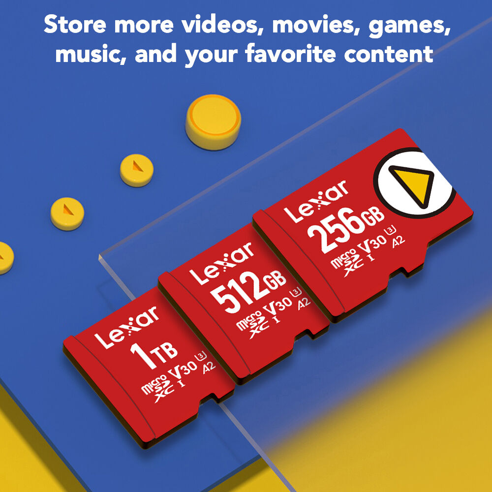 LEXAR, PLAY SPEED PUMP, UHS-1 MICRO SDXC 1TB, MEMORY CARD1TB, MEMORY CARD — view 5