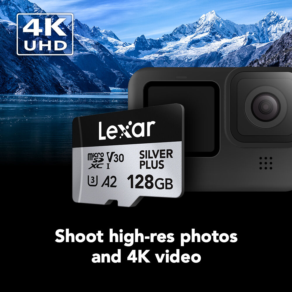 LEXAR, PROFESSIONAL, SILVER PLUS, MICROSDXC, 128GB — view 3