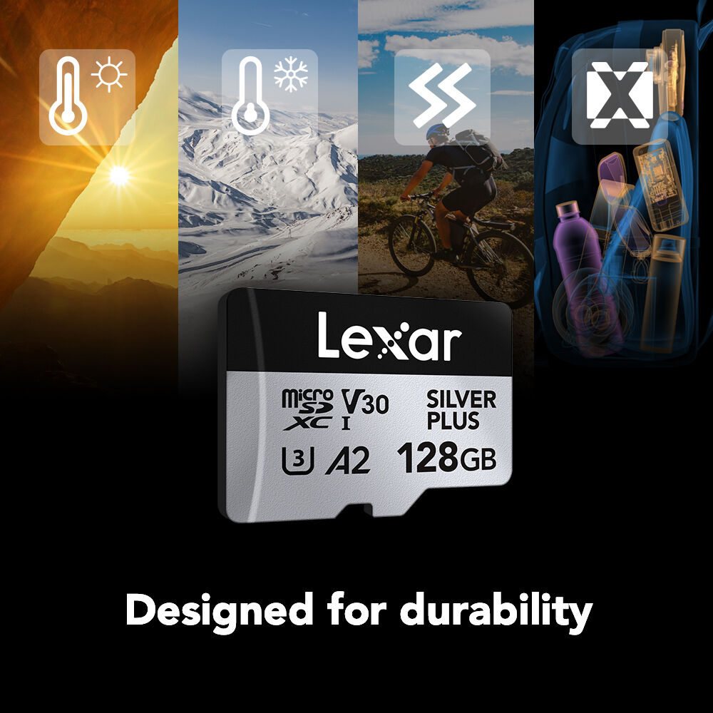 LEXAR, PROFESSIONAL, SILVER PLUS, MICROSDXC, 128GB — view 5
