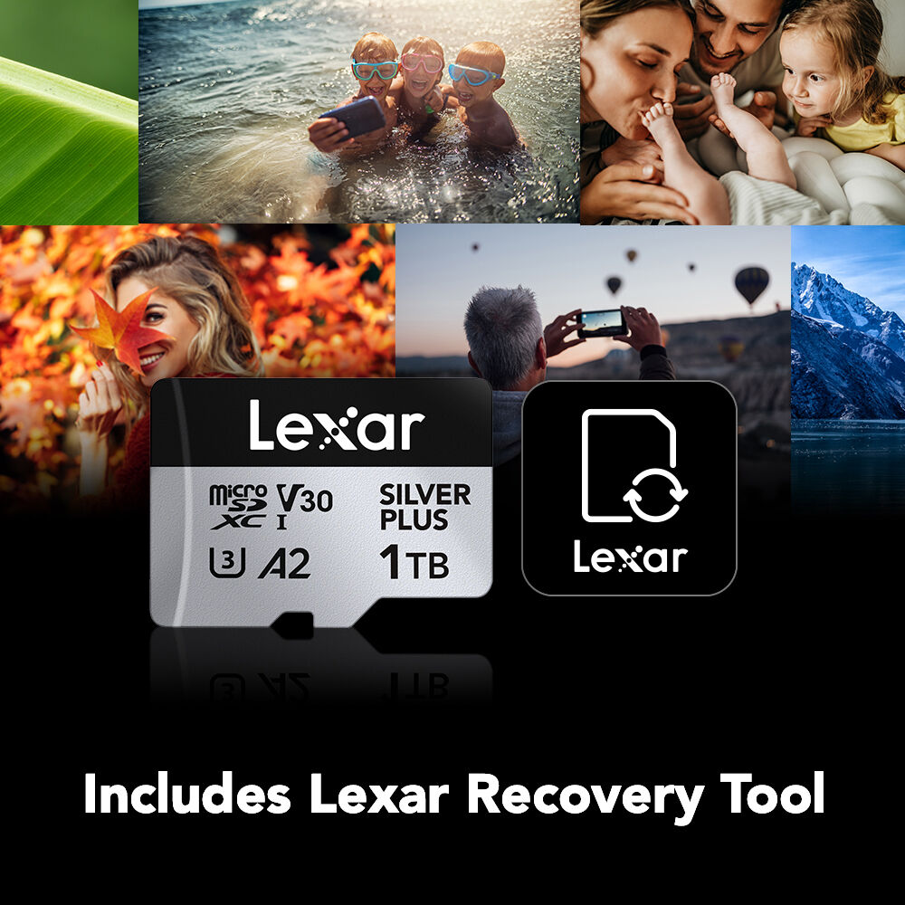 LEXAR, PROFESSIONAL, SILVER PLUS, MICROSDXC, 512GB WITH ADAPTER — view 6