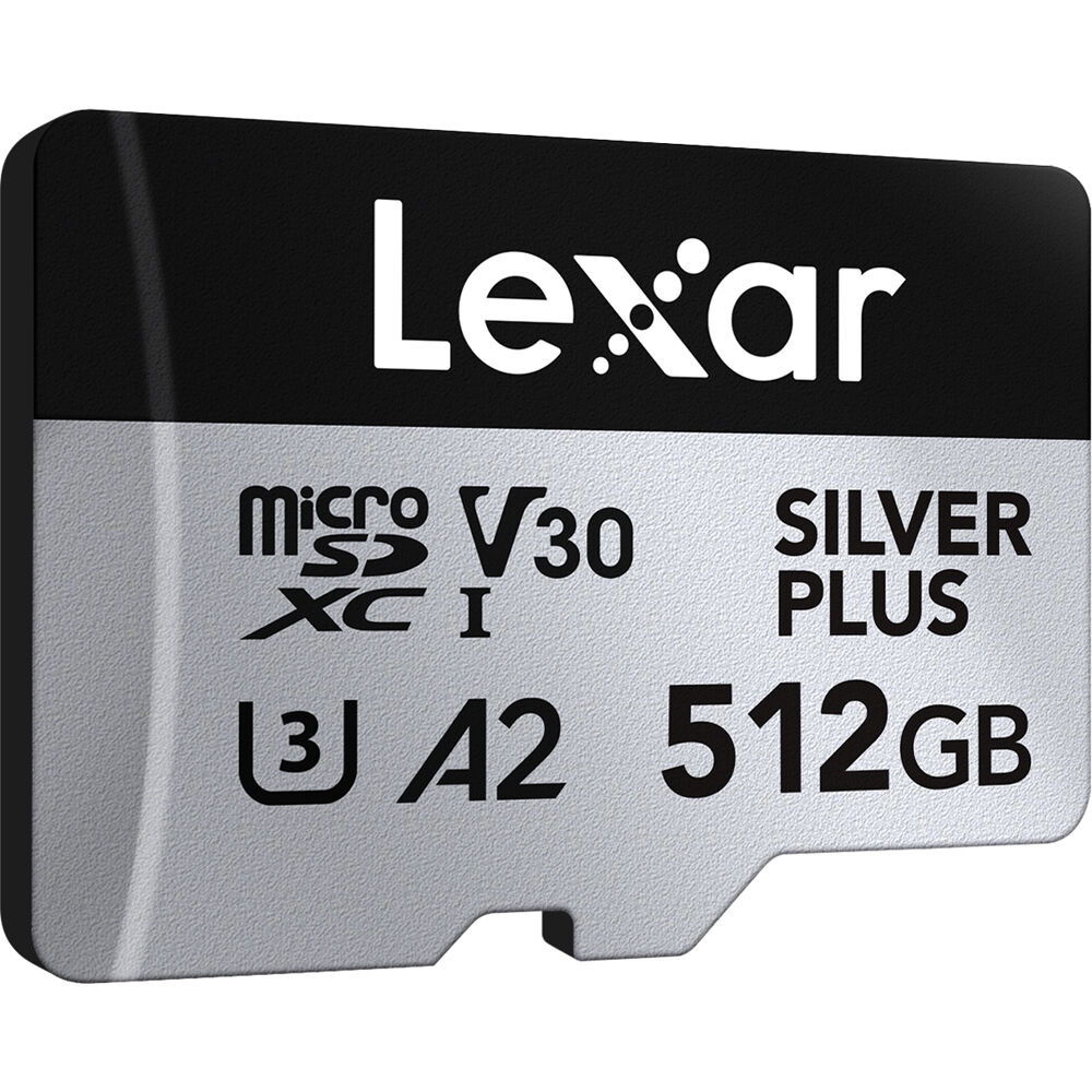 LEXAR, PROFESSIONAL, SILVER PLUS, MICROSDXC, 512GB WITH ADAPTER — view 7