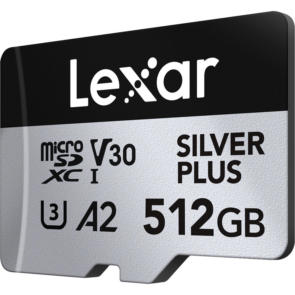 LEXAR, PROFESSIONAL, SILVER PLUS, MICROSDXC, 512GB WITH ADAPTER — view 9