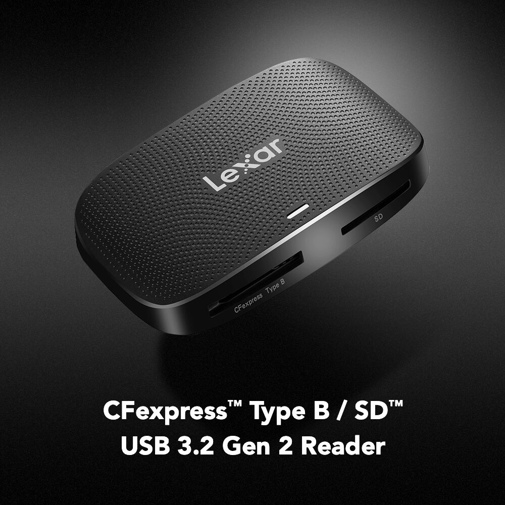 LEXAR PROFESSIONAL CFEXPRESS TYPE B & SD USB 3.2 GEN2 READER — view 2