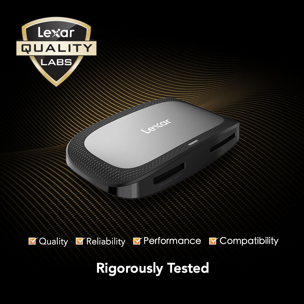 LEXAR PROFESSIONAL CFEXPRESS TYPE A & SD USB 3.2 GEN2 READER — view 5