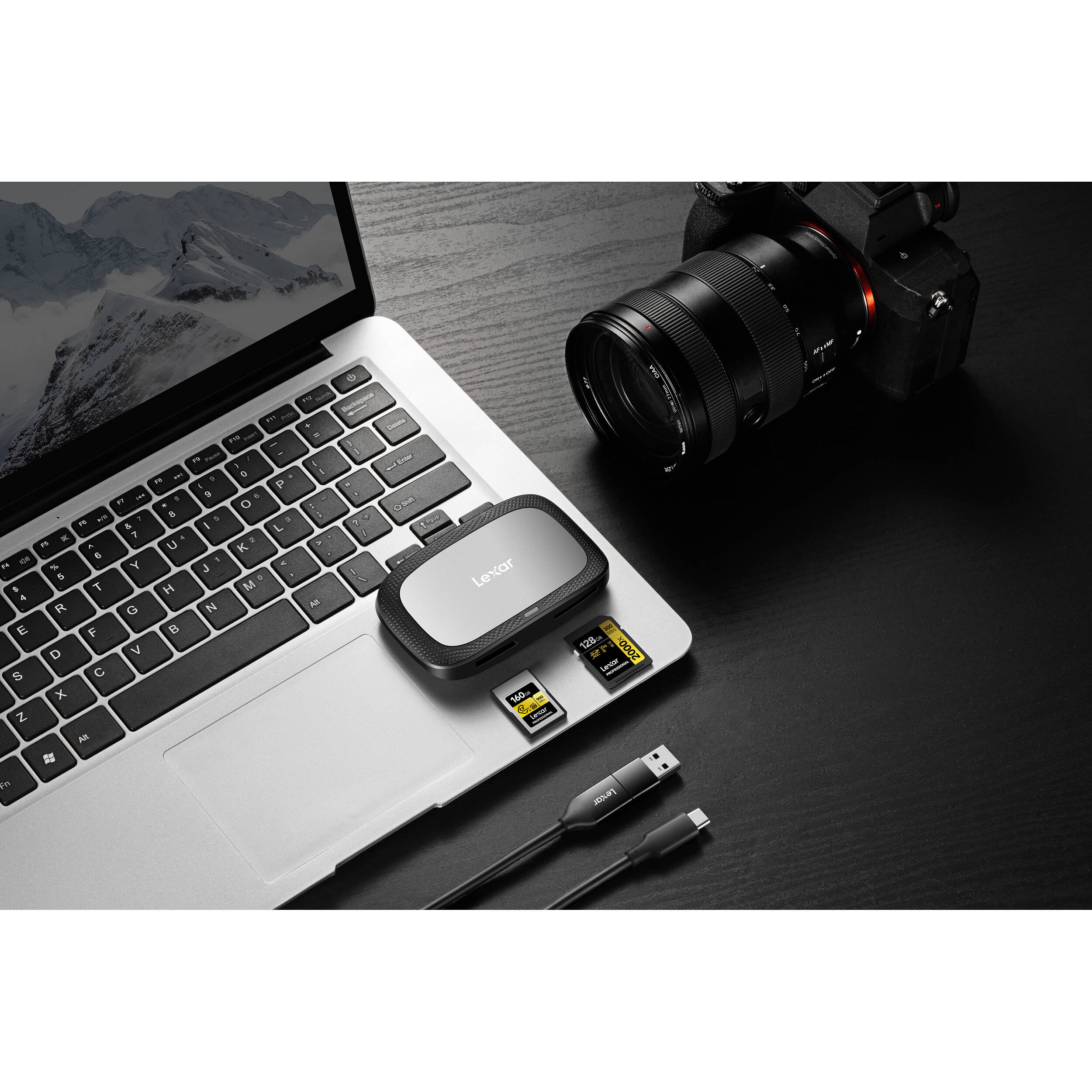 LEXAR PROFESSIONAL CFEXPRESS TYPE A & SD USB 3.2 GEN2 READER — view 7