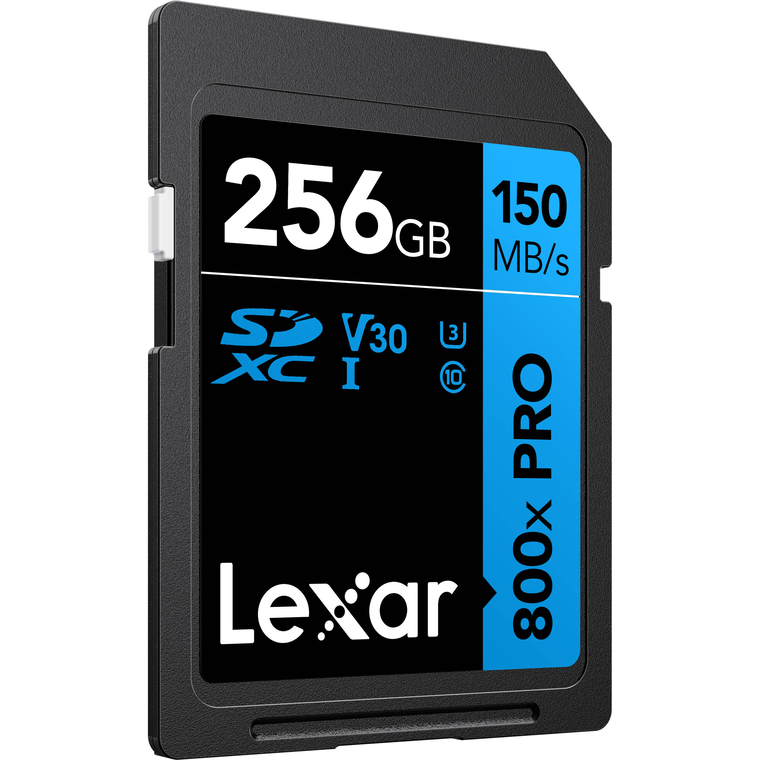 LEXAR HIGH-PERFORMANCE SDXC MEMORY CARD, 800X PRO, 256GB, CLASS 10, UHS-I, U3 BL — view 7