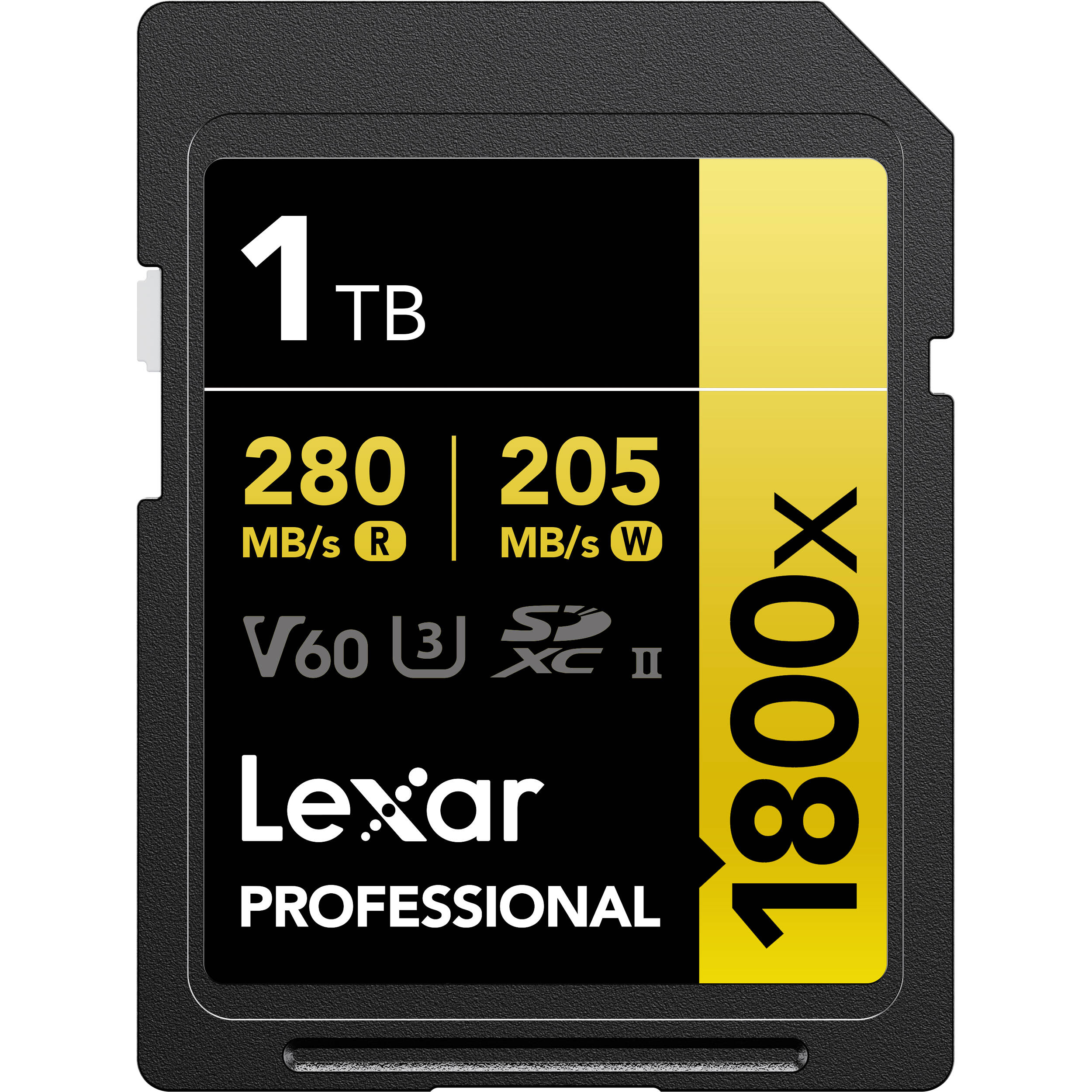 Lexar Professional Sdxc Memory Card, 1800x 1tb