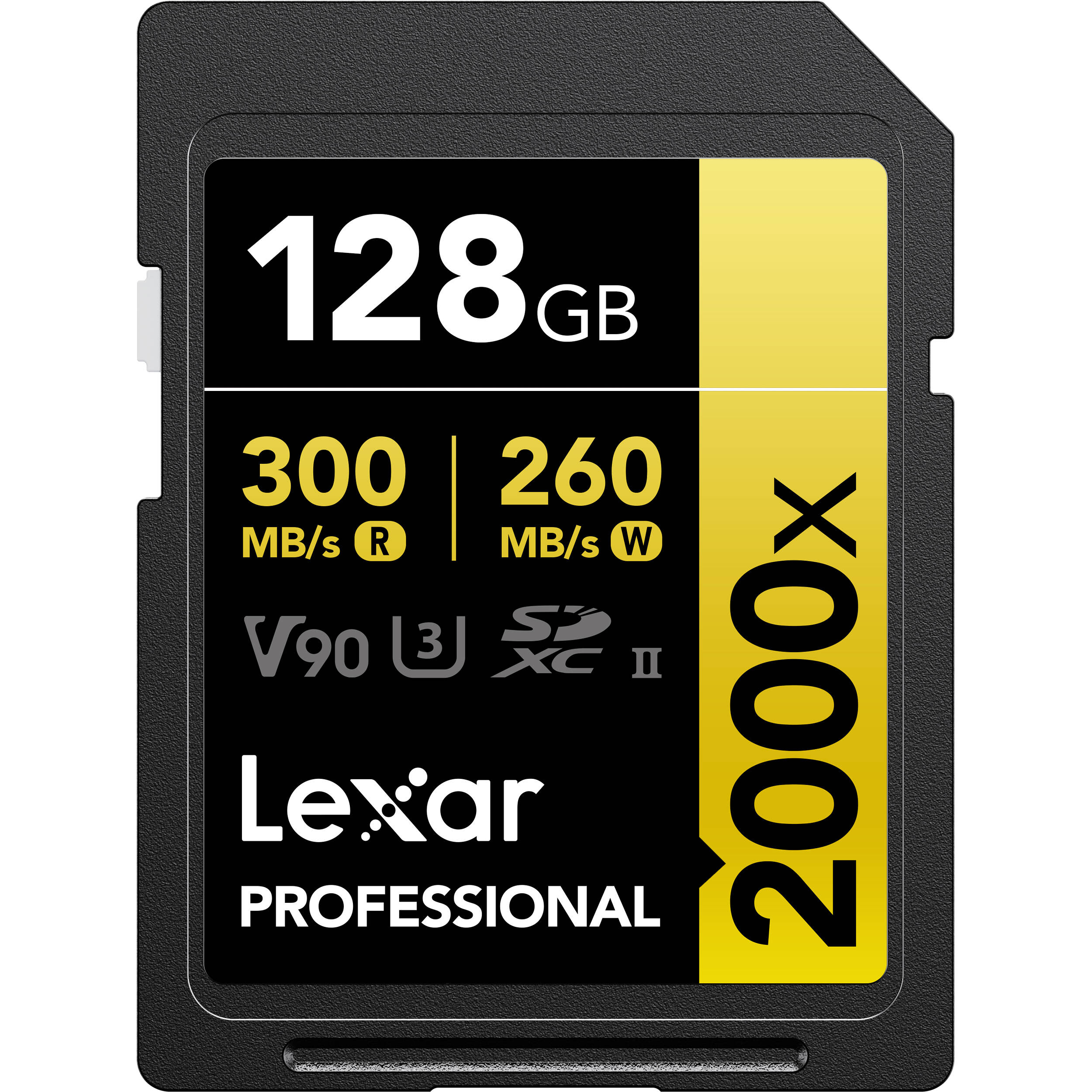 Lexar Pro Sdxc,2000x 128gb,c10,u-Ii,u3