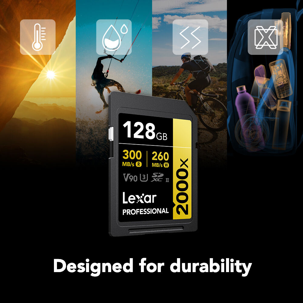LEXAR PRO SDXC,2000X 128GB,C10,U-II,U3 — view 4