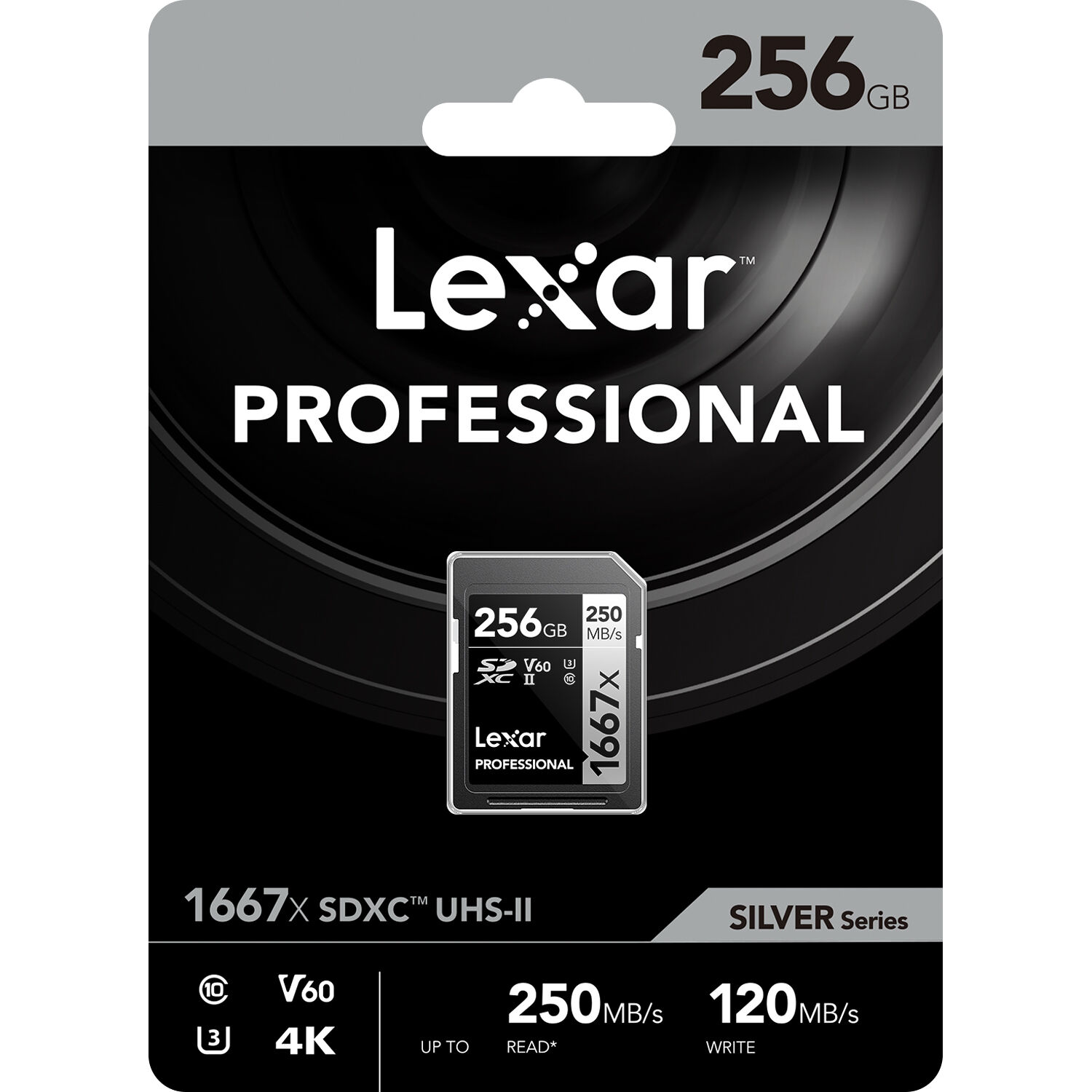 LEXAR PRO SDXC,1667X 256GB,C10,U-II,U3 — view 10