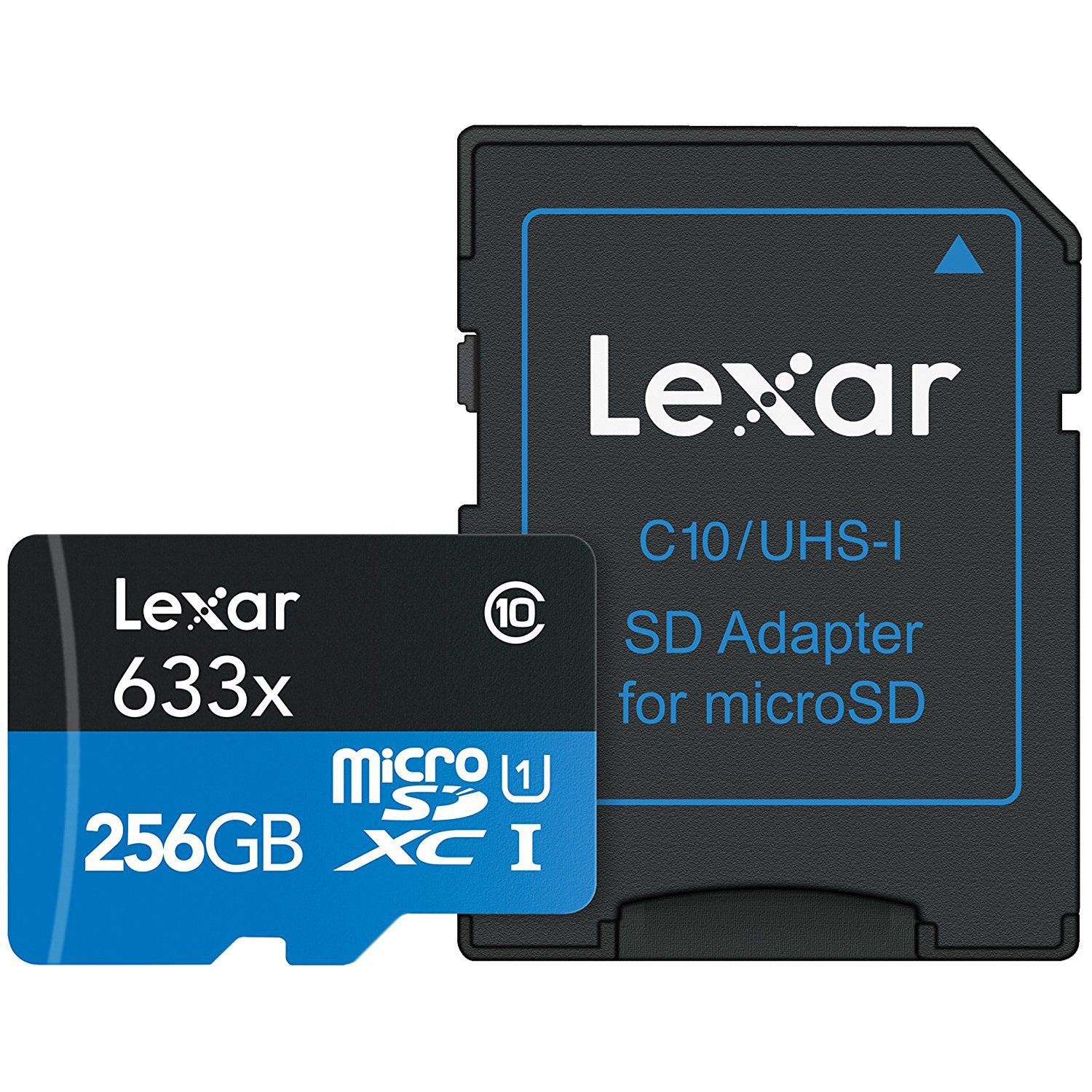 LEXAR HIGH PERF MICROSDXC,256GB,633X,U-I — view 3