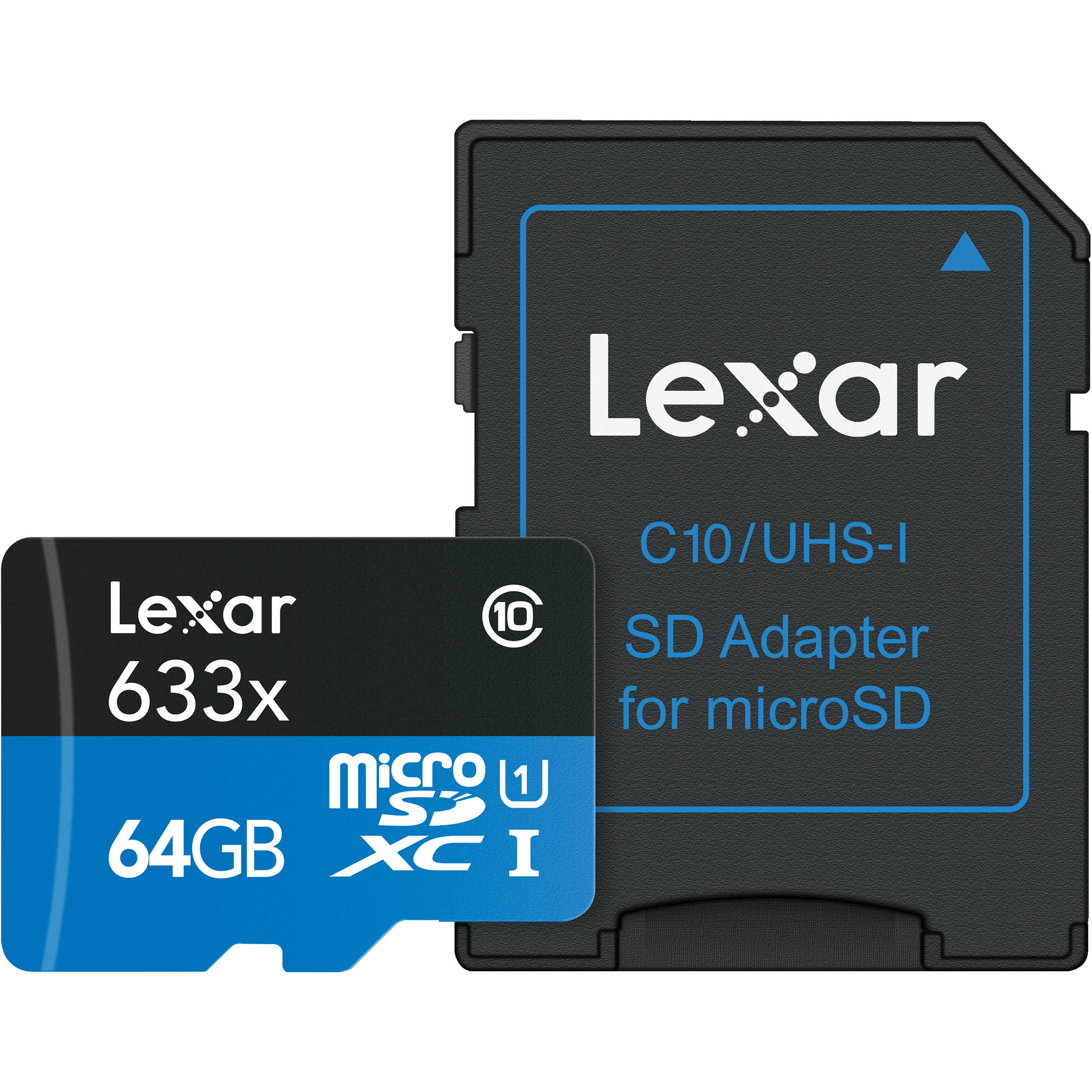 Lexar High Perf Microsdxc,64gb,633x,u-I