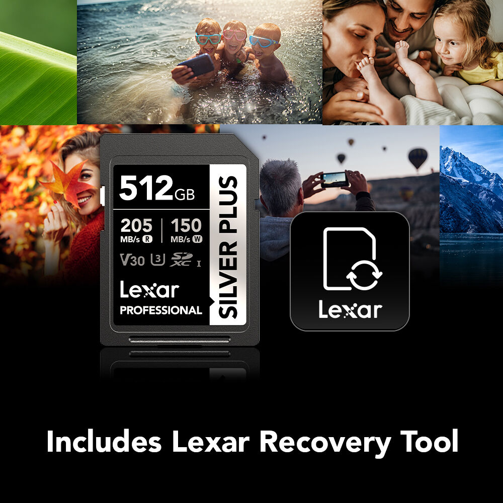 LEXAR, PROFESSIONAL, SILVER PLUS, SDXC, 512GB — view 7