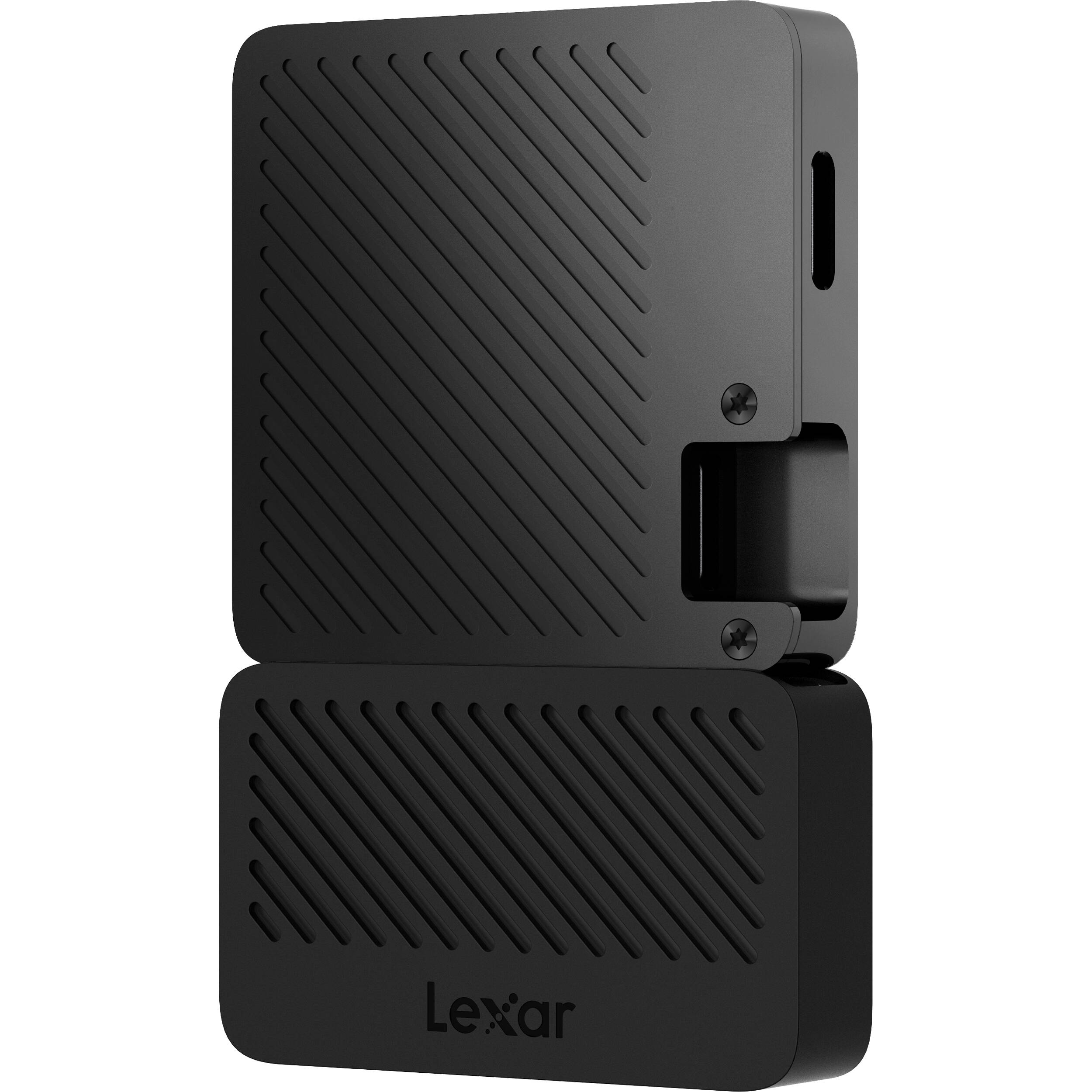 LEXAR, 1TB, GO PORTABLE SSD W/ HUB, BLACK — view 17