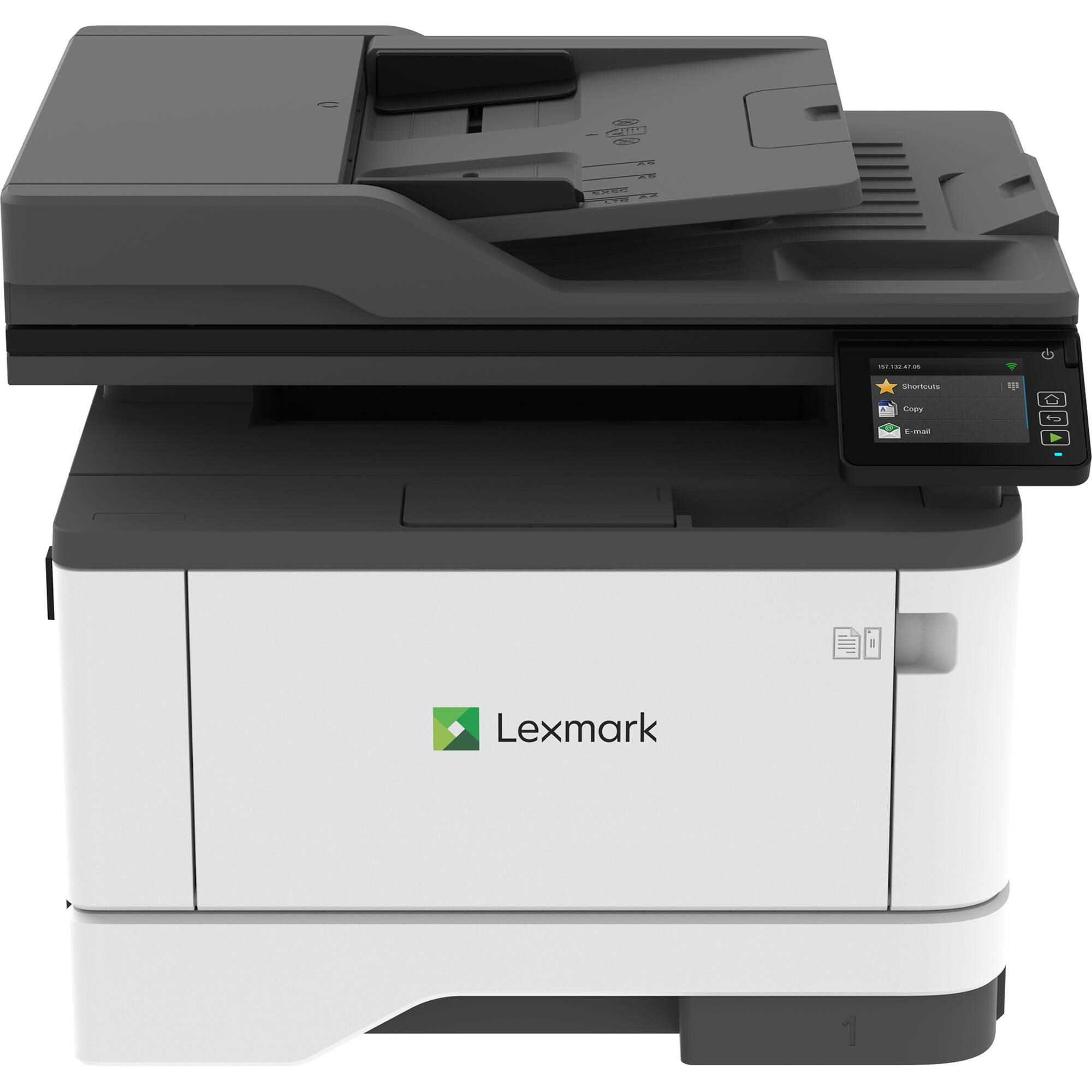 Lexmark MX431adw monochrome laser multifunction printer with Wi-Fi and color touch screen — view 2