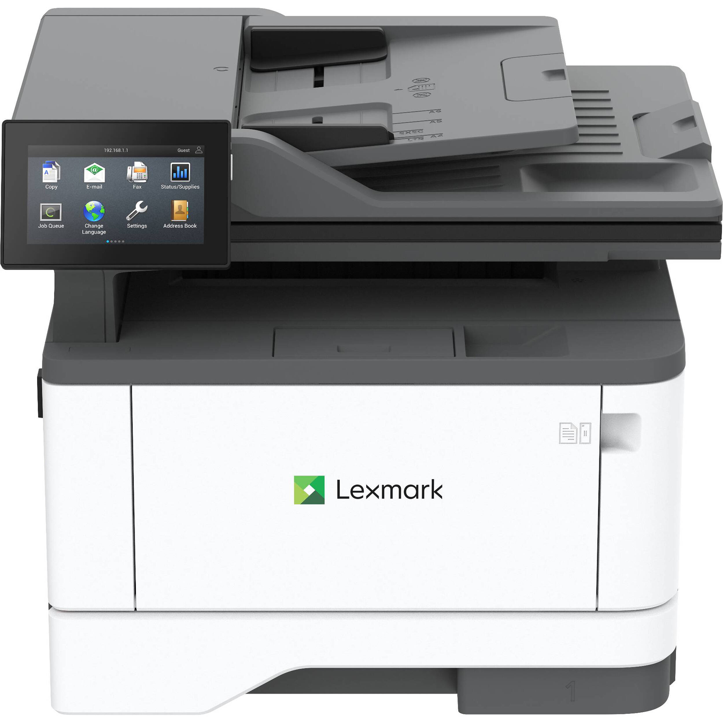 Lexmark MX432adwe monochrome multifunction printer with wireless and duplex printing — view 2