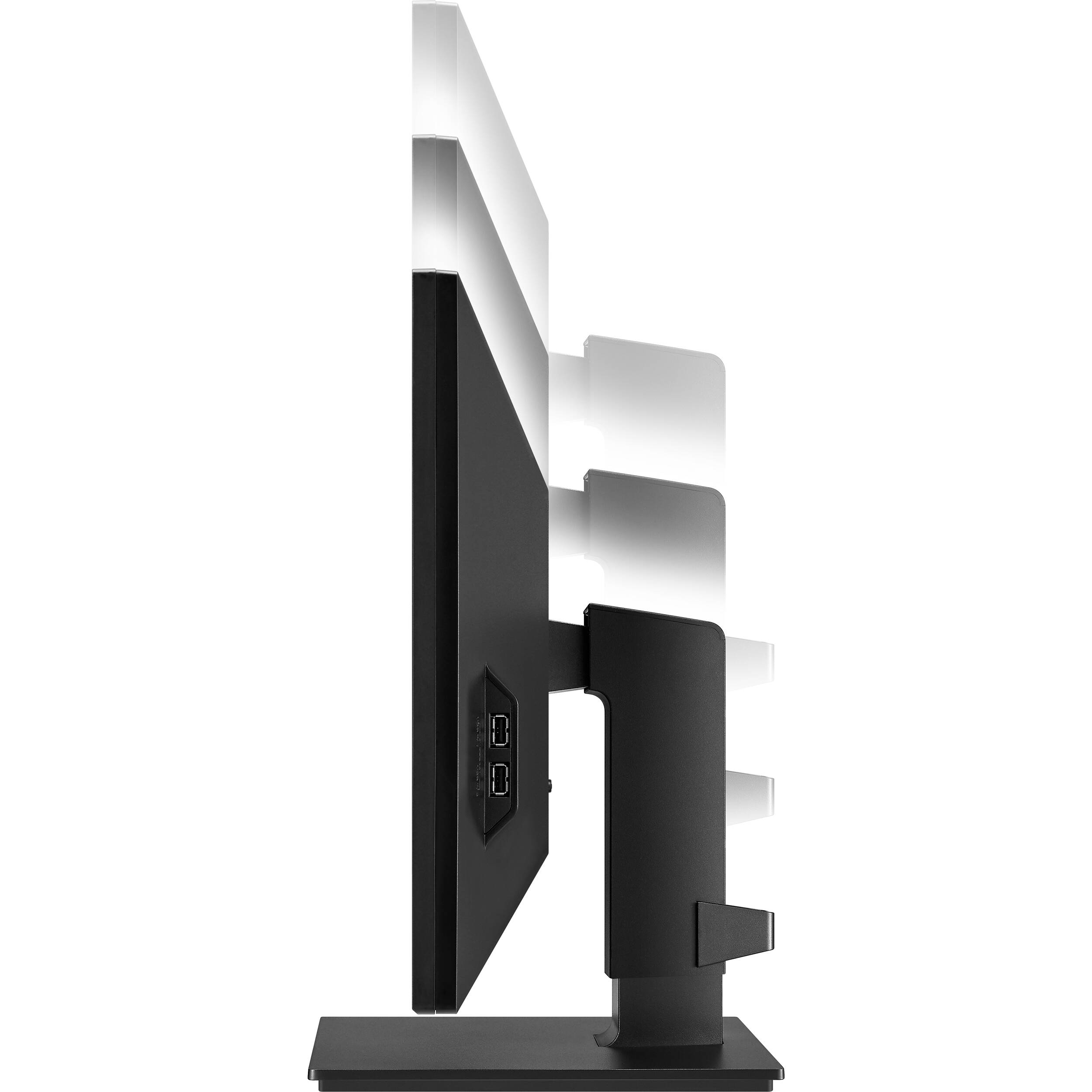 24 inch LG all-in-one thin client with IPS display, Intel Pentium N6005, webcam, microphone, and adjustable stand — view 10
