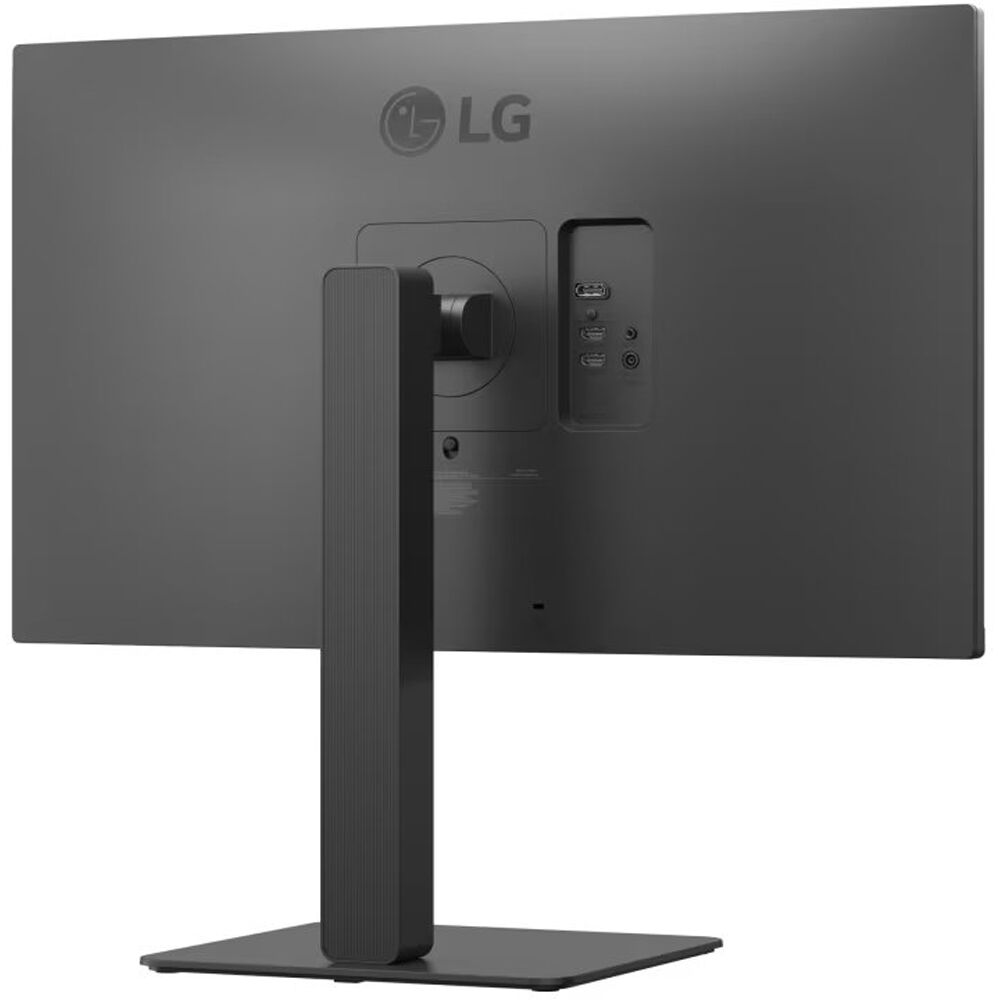 LG 27BA45U-B 27-inch 4K IPS monitor with adjustable stand, FreeSync, and VESA mount support — view 12