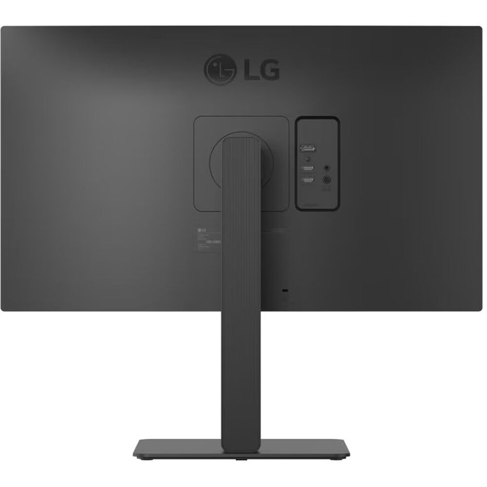 LG 27BA45U-B 27-inch 4K IPS monitor with adjustable stand, FreeSync, and VESA mount support — view 2