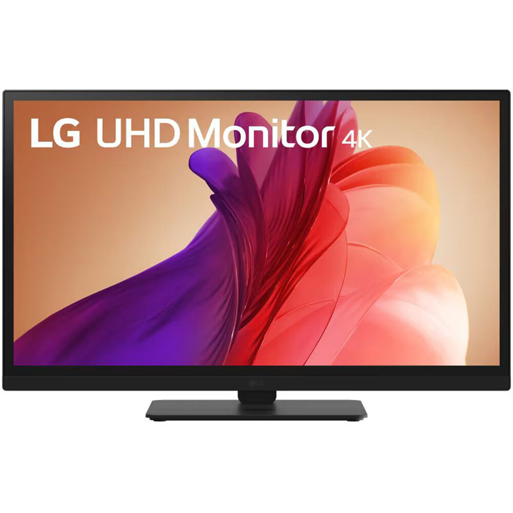 LG 27BA45U-B 27-inch 4K IPS monitor with adjustable stand, FreeSync, and VESA mount support — view 7