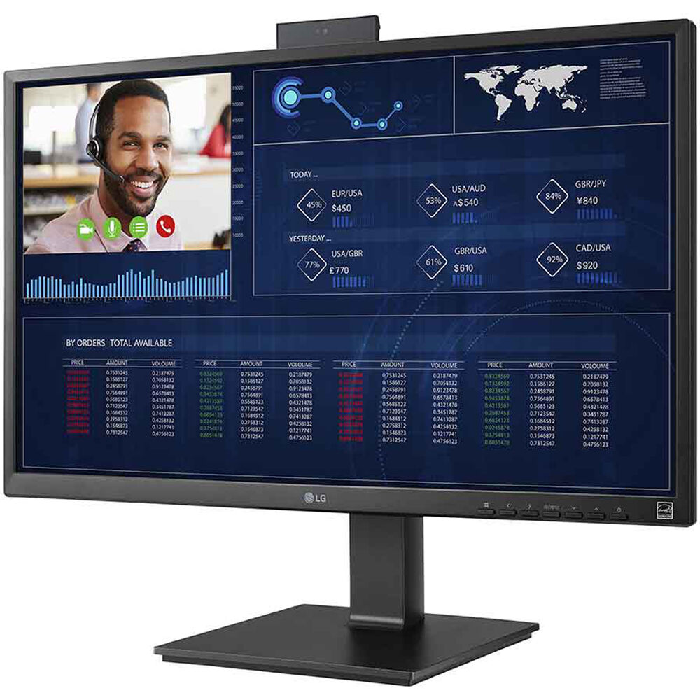 LG 27CQ651I-6P thin client all-in-one monitor with 27-inch Full HD IPS display and IGEL platform — view 6