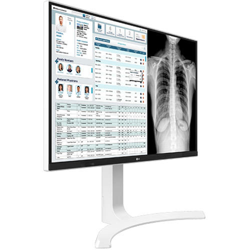 LG 27HJ713C-B 27-inch 4K IPS clinical monitor with HDMI and DisplayPort — view 6
