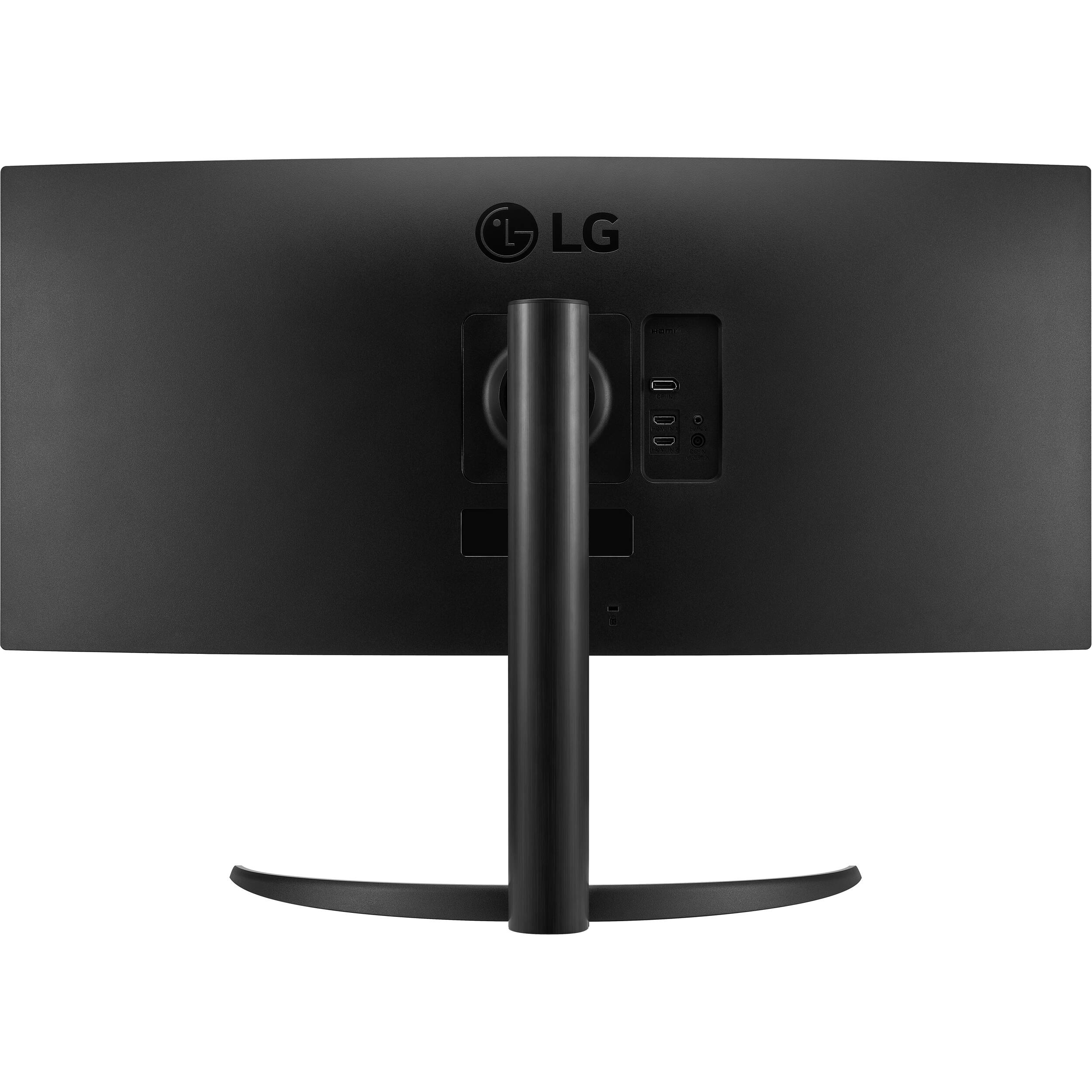 LG 34BP65C-B curved 34-inch ultrawide monitor with 3,440 x 1,440 resolution — view 5