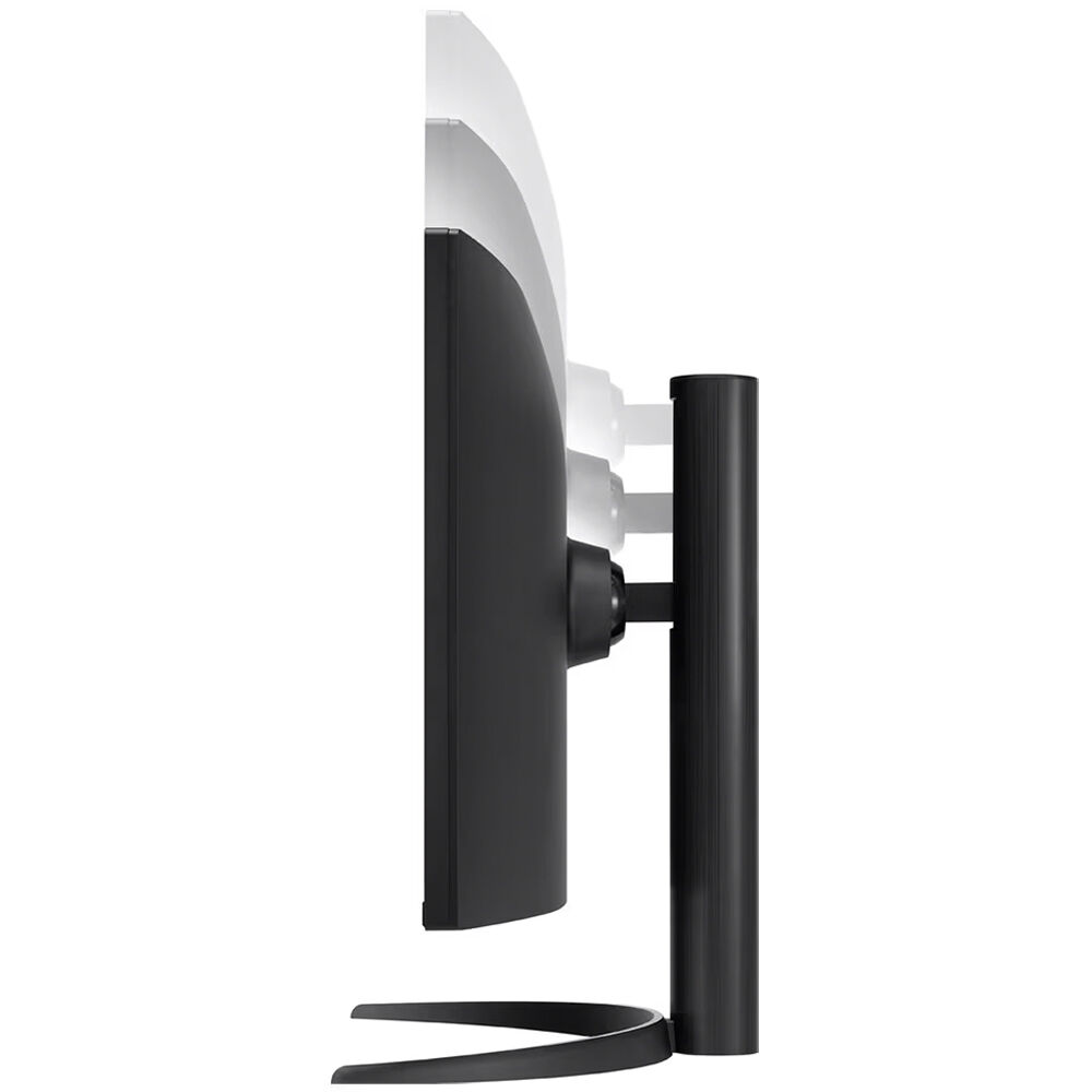 LG 34-inch WQHD ultrawide curved monitor with built-in speakers, webcam, microphone, and USB Type-C — view 9