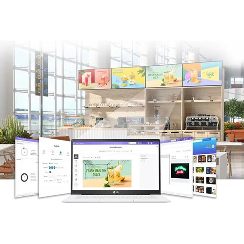 LG 49UH7N E UHD Signage Dsply — view 6
