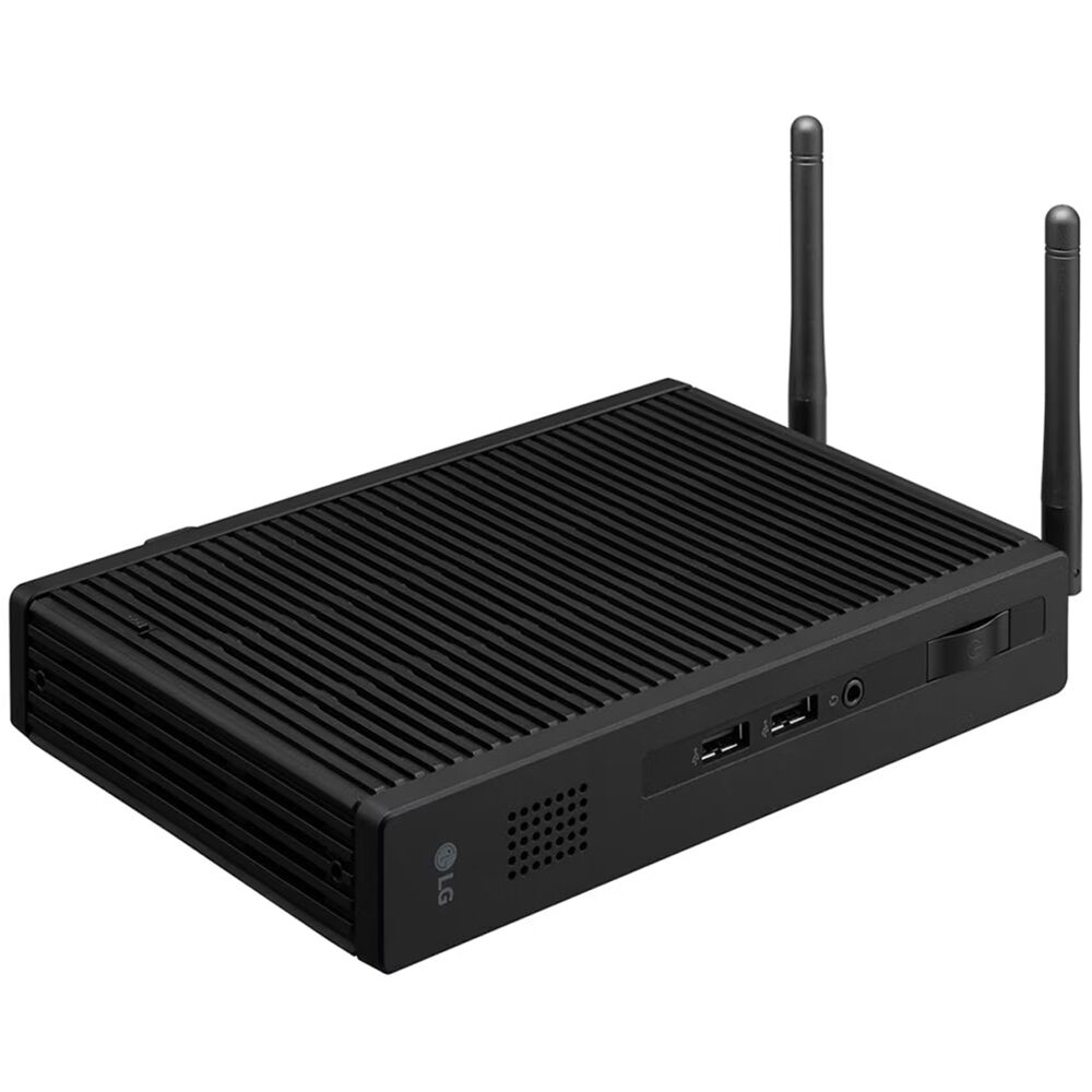 LG Thin Client Box CQ601N-6P with Intel quad-core processor, 8 GB DDR4, 16 GB eMMC, and USB Type-C — view 2