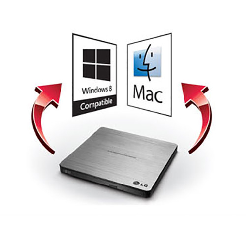 Ext 8x Slim USB DVDRW Silver — view 5