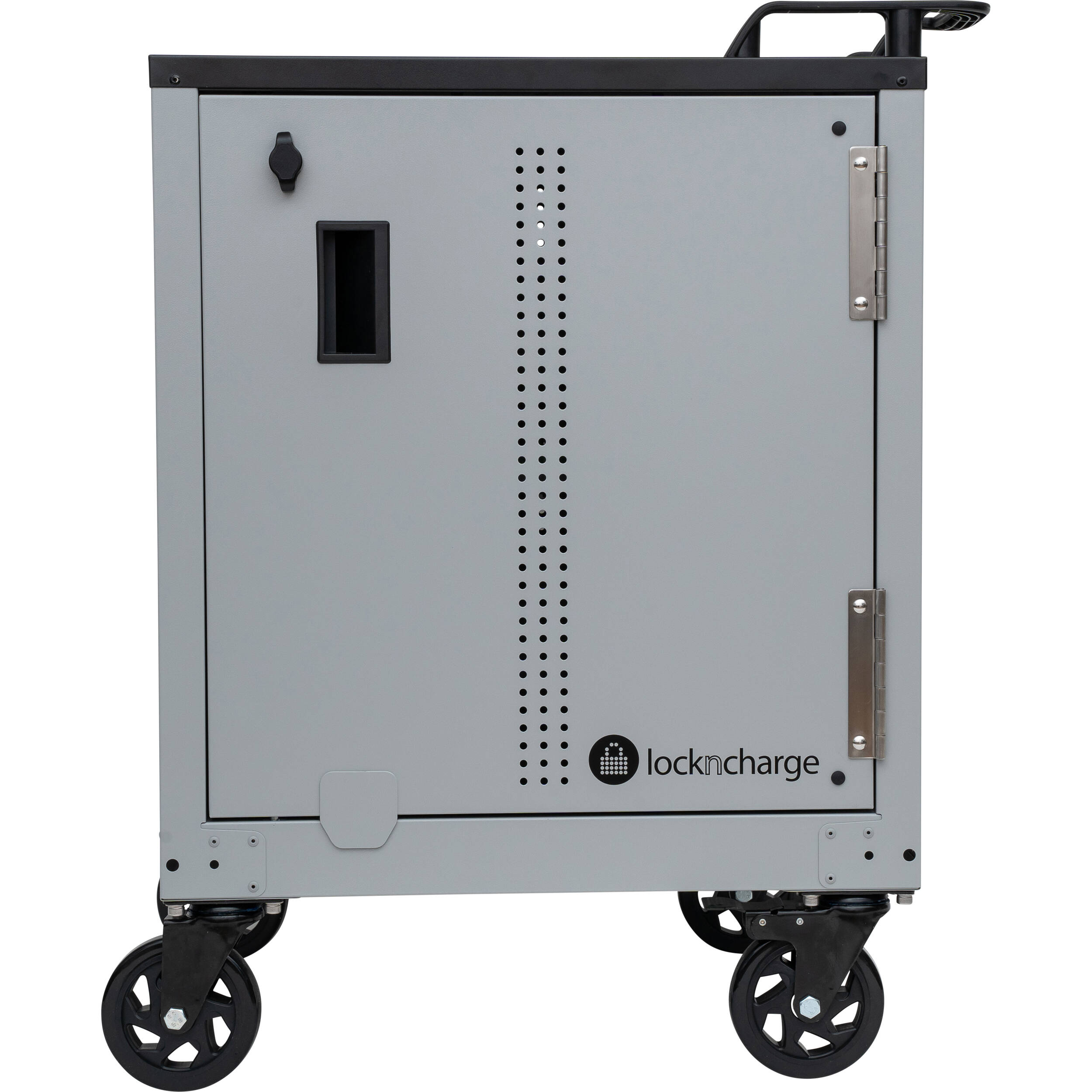 Lock N Charge Epic 24 device charging cart for secure storage and transport — view 2