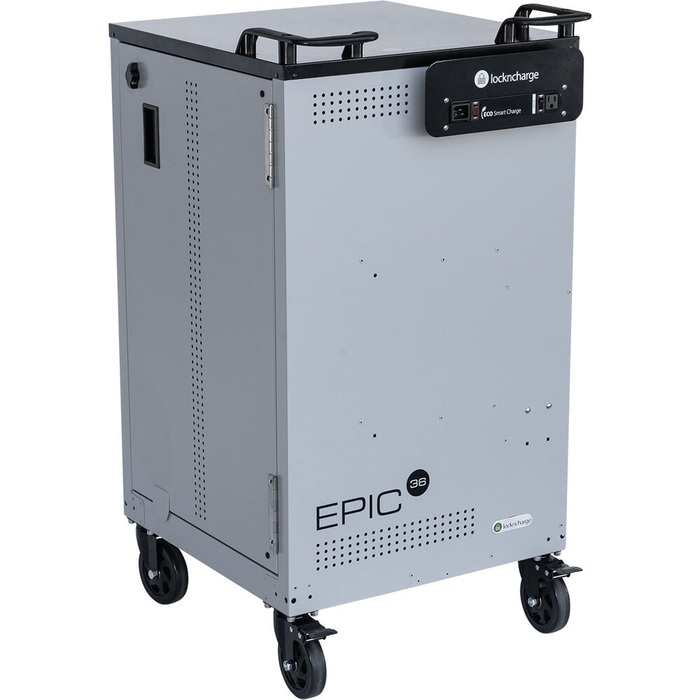 Lock N Charge Epic 36 device charging cart for secure storage and transport — view 11