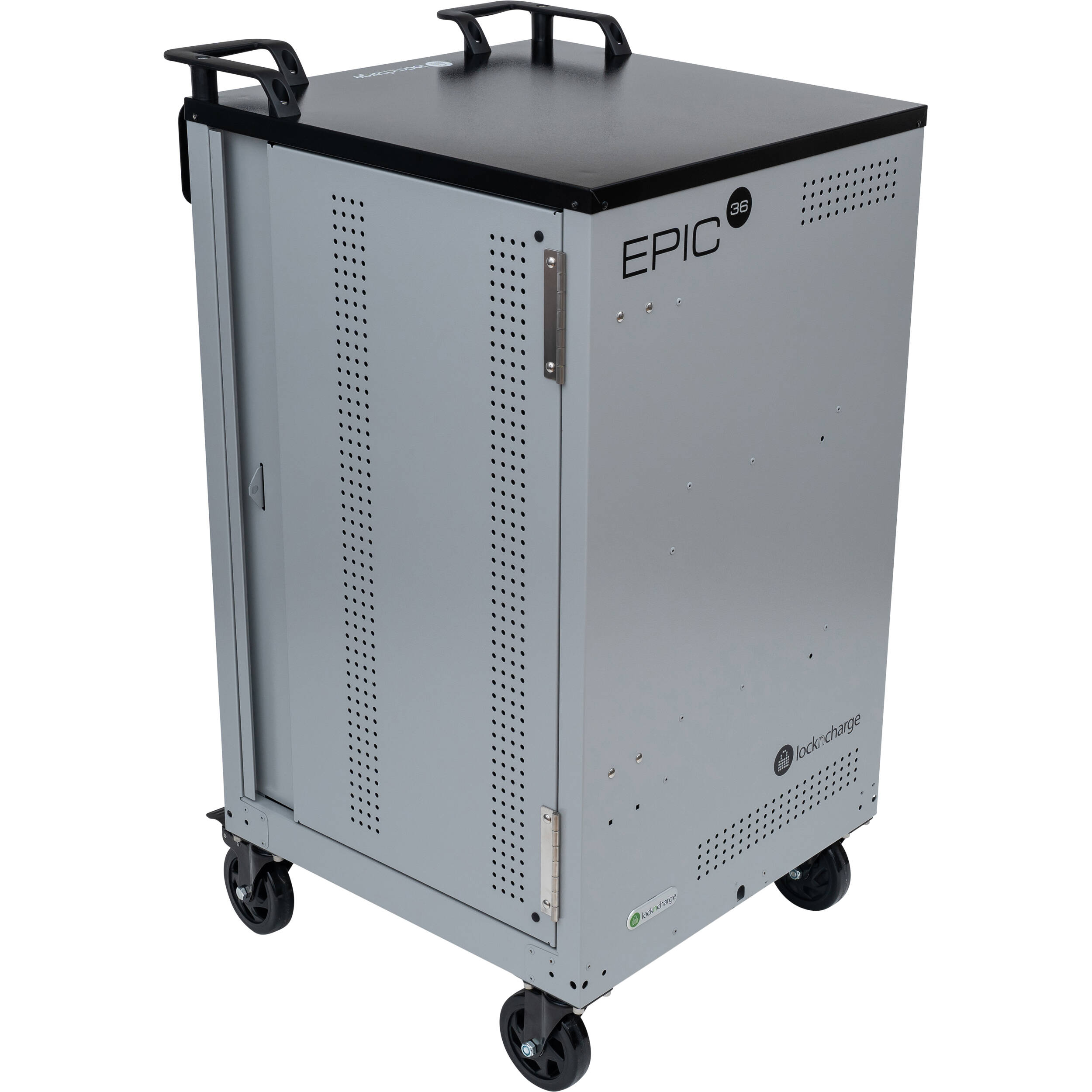 Lock N Charge Epic 36 device charging cart for secure storage and transport — view 7
