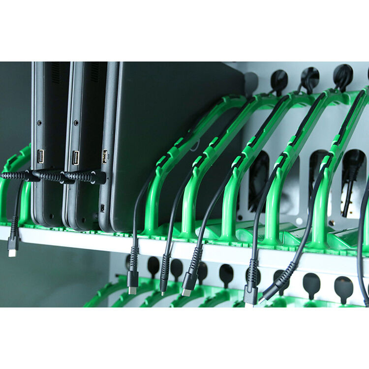 LocknCharge EPIC 36 charging cart prewired USB-C 45W for 36-device fleet charging — view 22