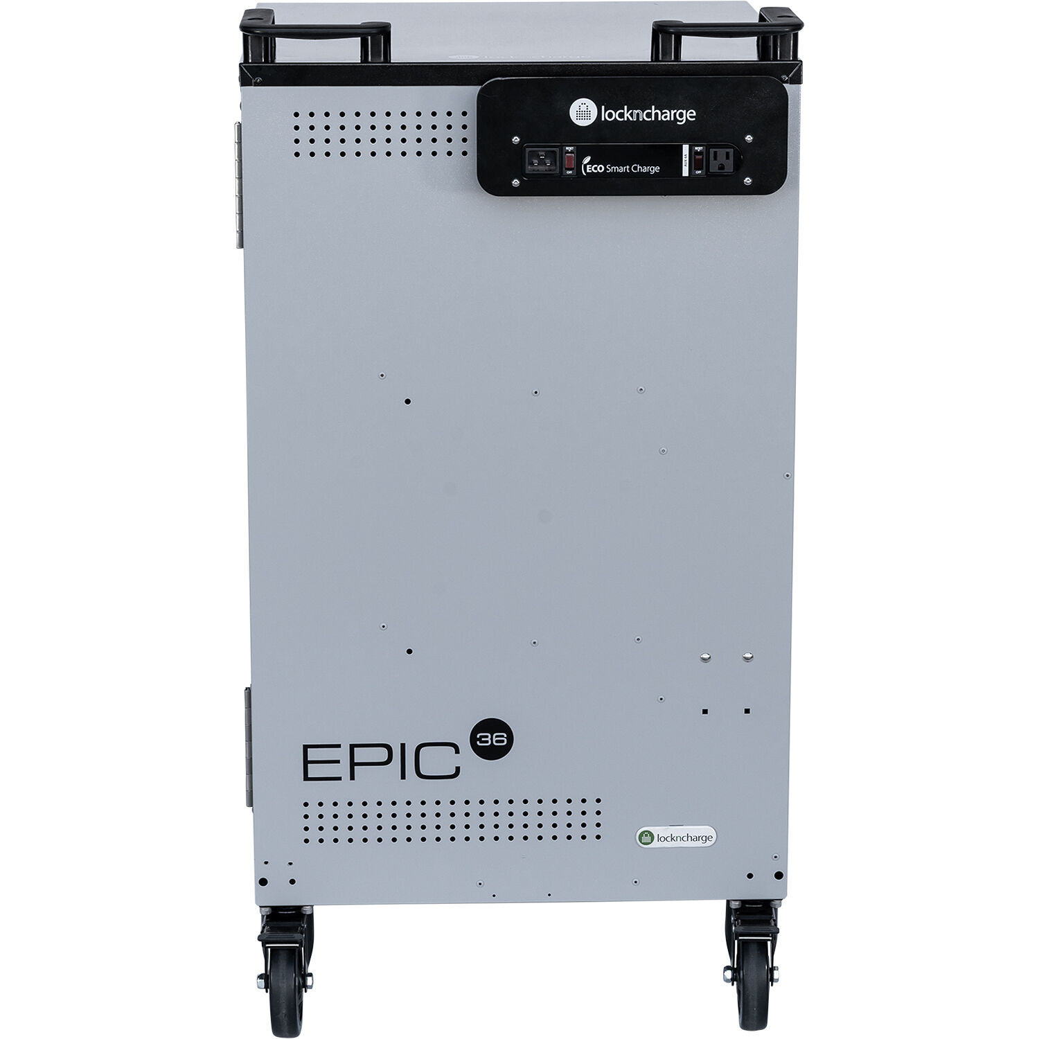 LocknCharge EPIC 36 charging cart prewired USB-C 45W for 36-device fleet charging — view 8