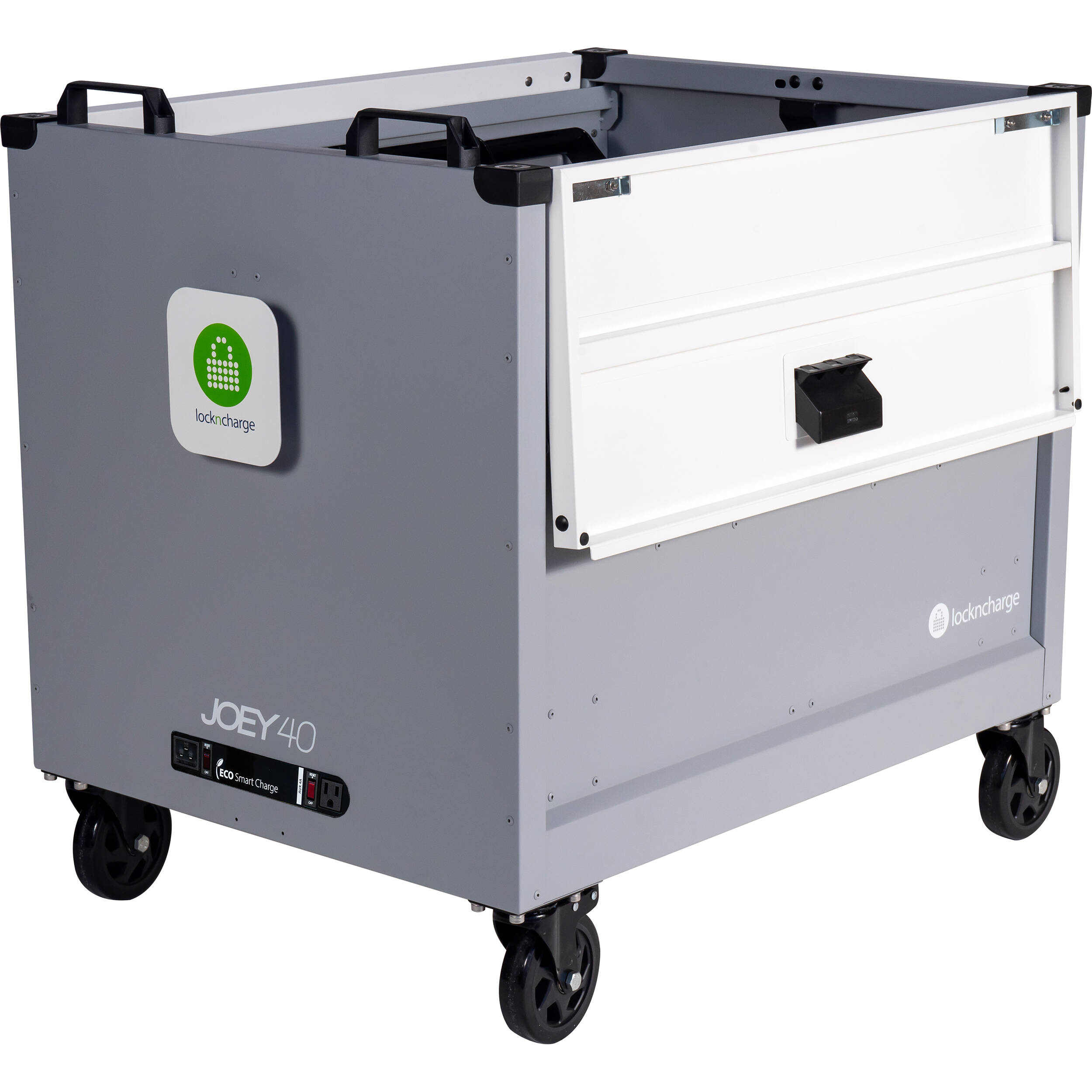 LocknCharge Joey 40 Charging Cart for storing and charging up to 40 devices — view 4