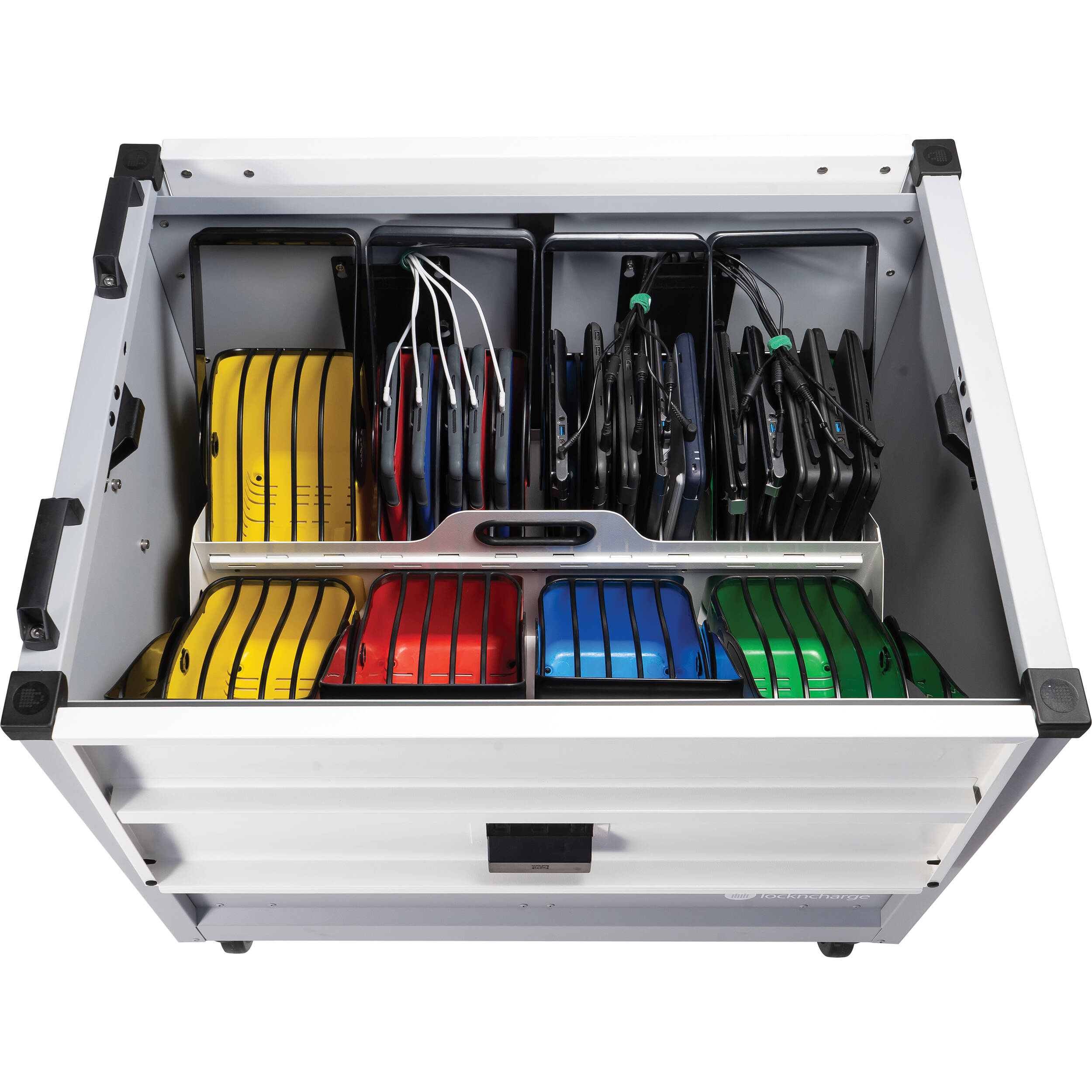 LocknCharge Joey 40 Charging Cart for storing and charging up to 40 devices — view 6