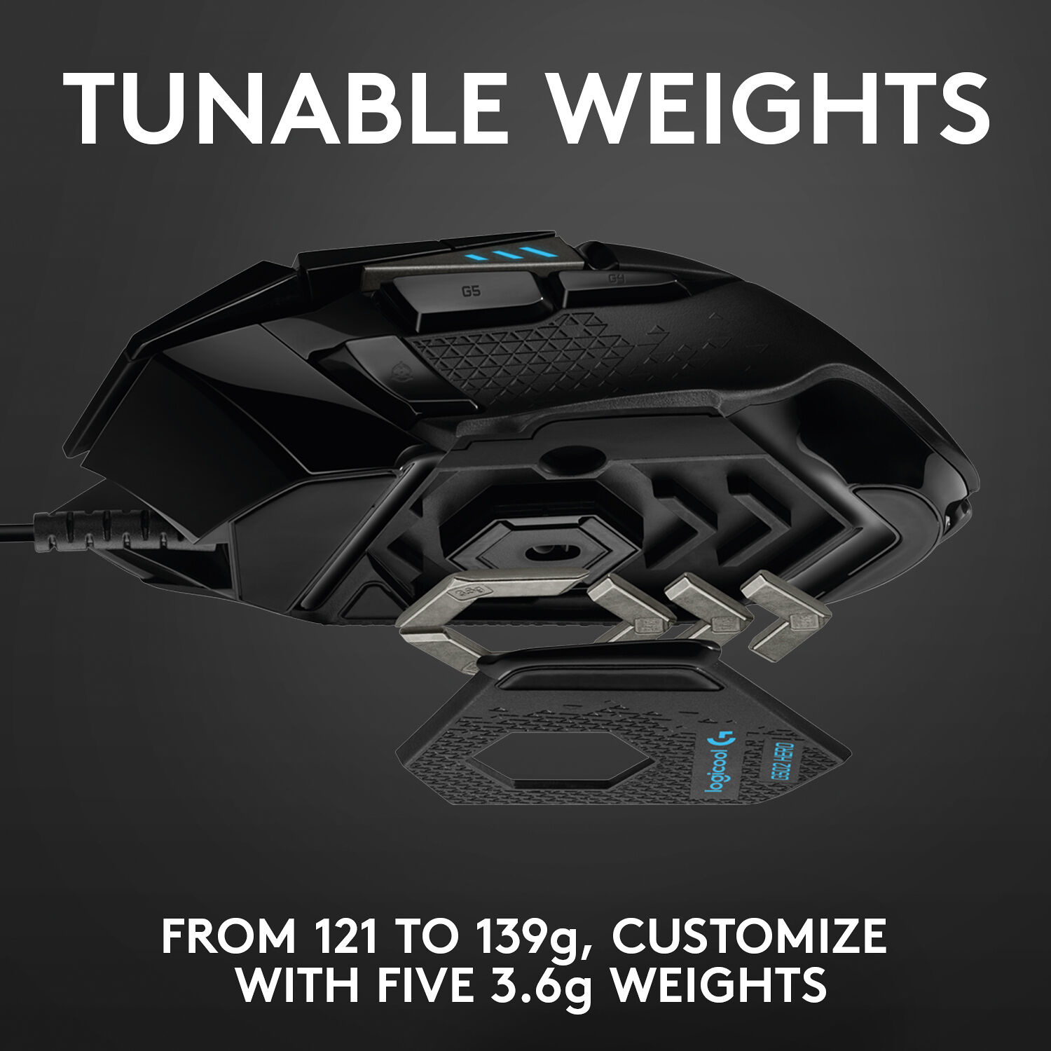 G502 HERO Gaming Mouse with HERO 25K Sensor. Minimum order quantity 4. — view 5